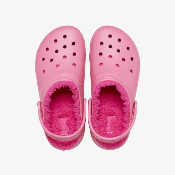Crocs Classic Lined Çocuk Pembe Terlik