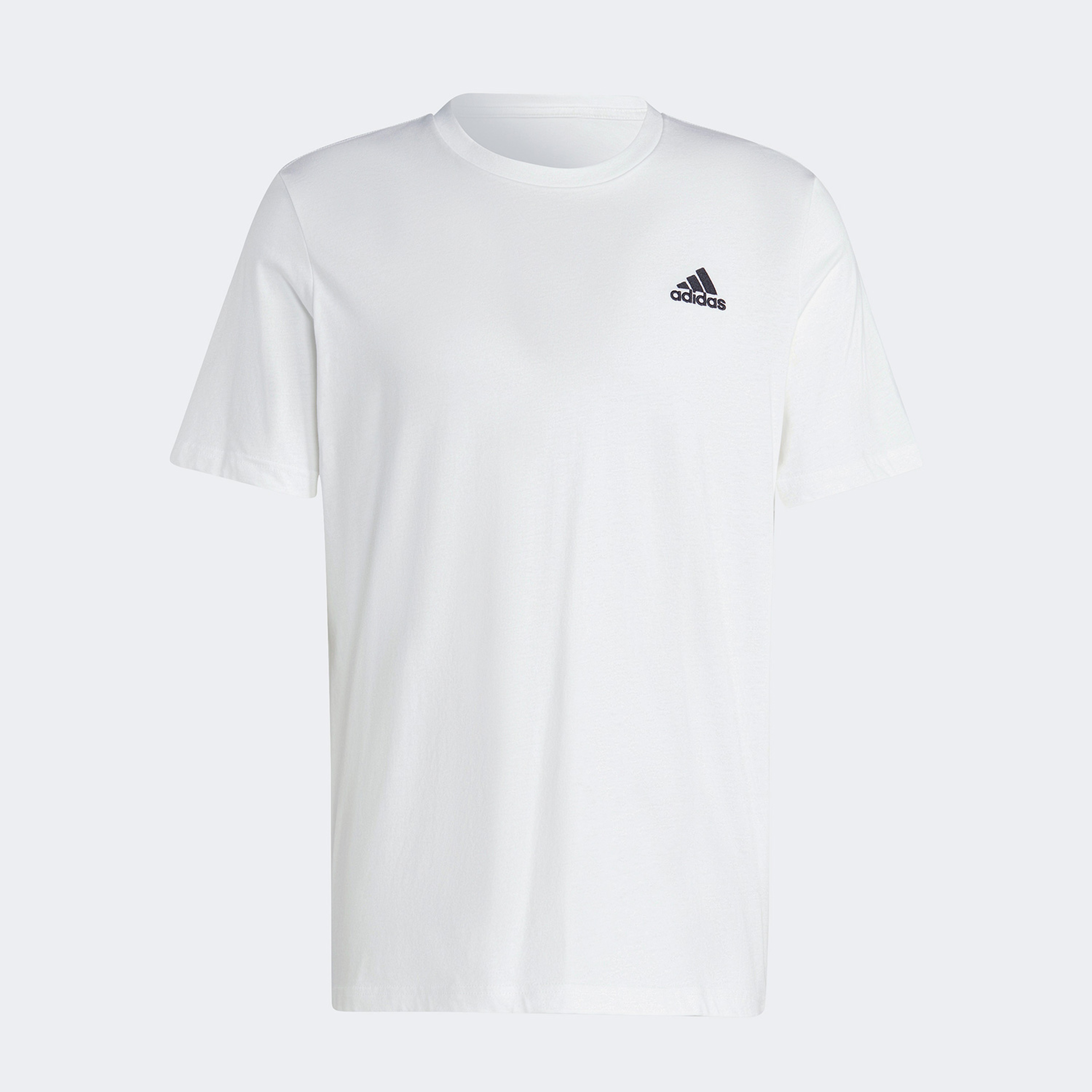 adidas Essentials Long-Sleeve Erkek Beyaz Günlük T-Shirt