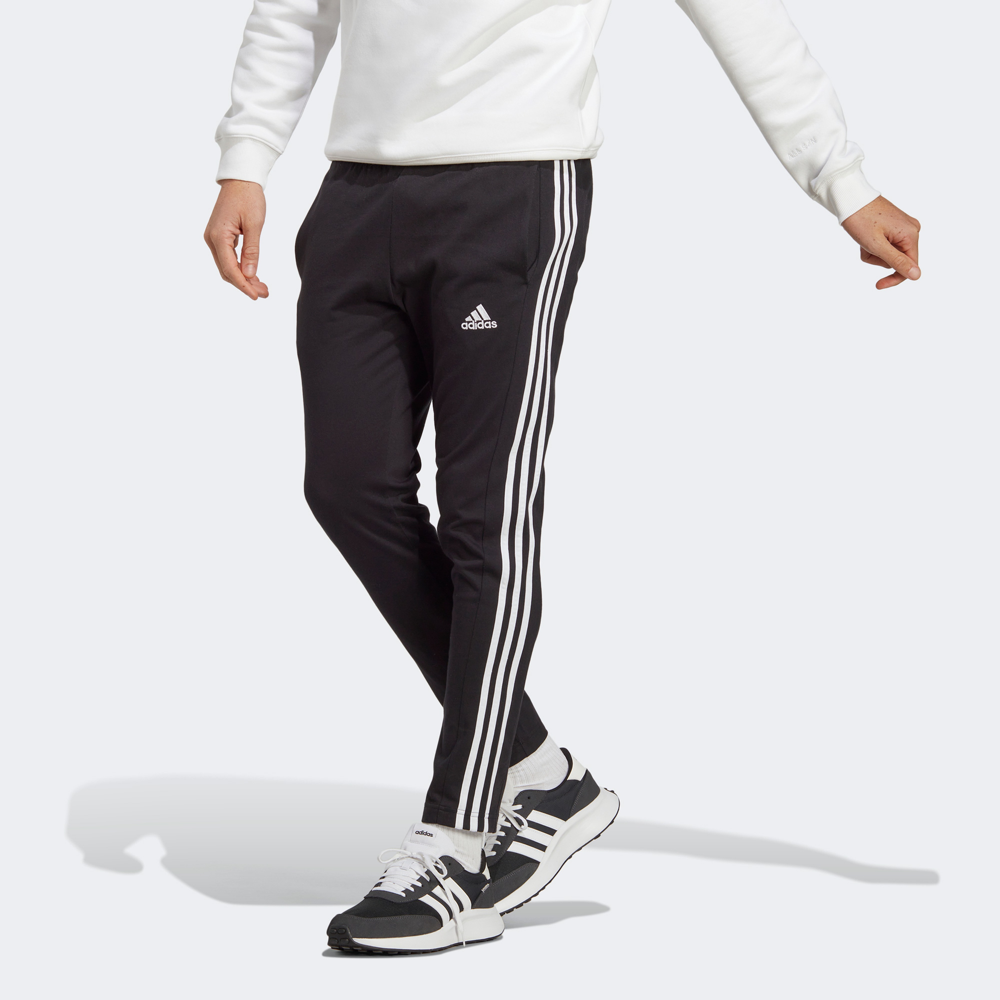 Adidas Erkek Siyah Eşofman Altı