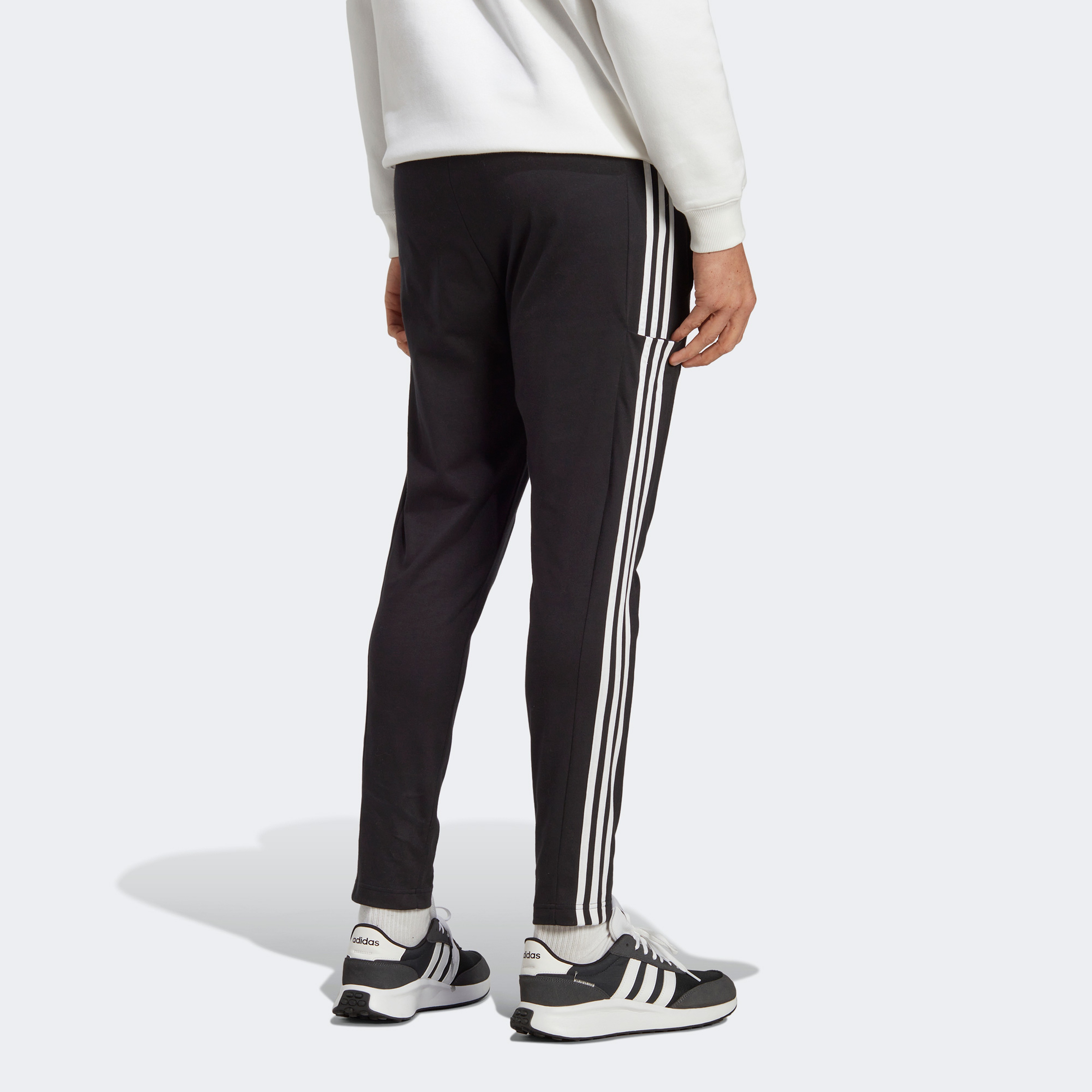 Adidas Erkek Siyah Eşofman Altı