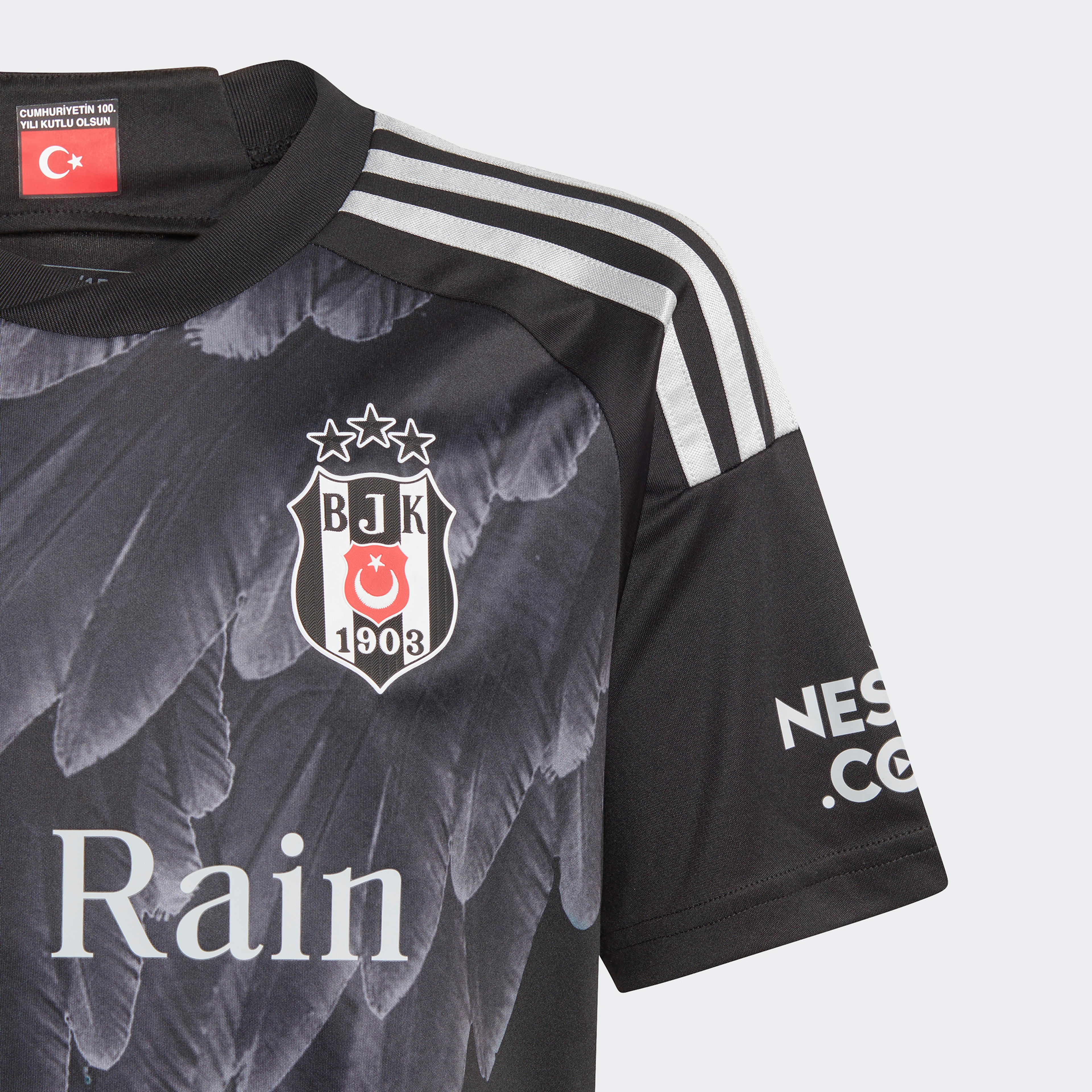adidas Beşiktaş Erkek Siyah Futbol Forması
