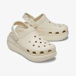 Crocs Classic Crush Clog Kadın Krem Terlik