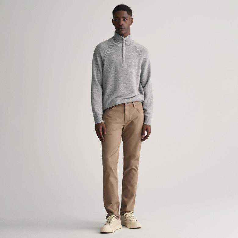 GANT Erkek Kahverengi Slim Fit Jean