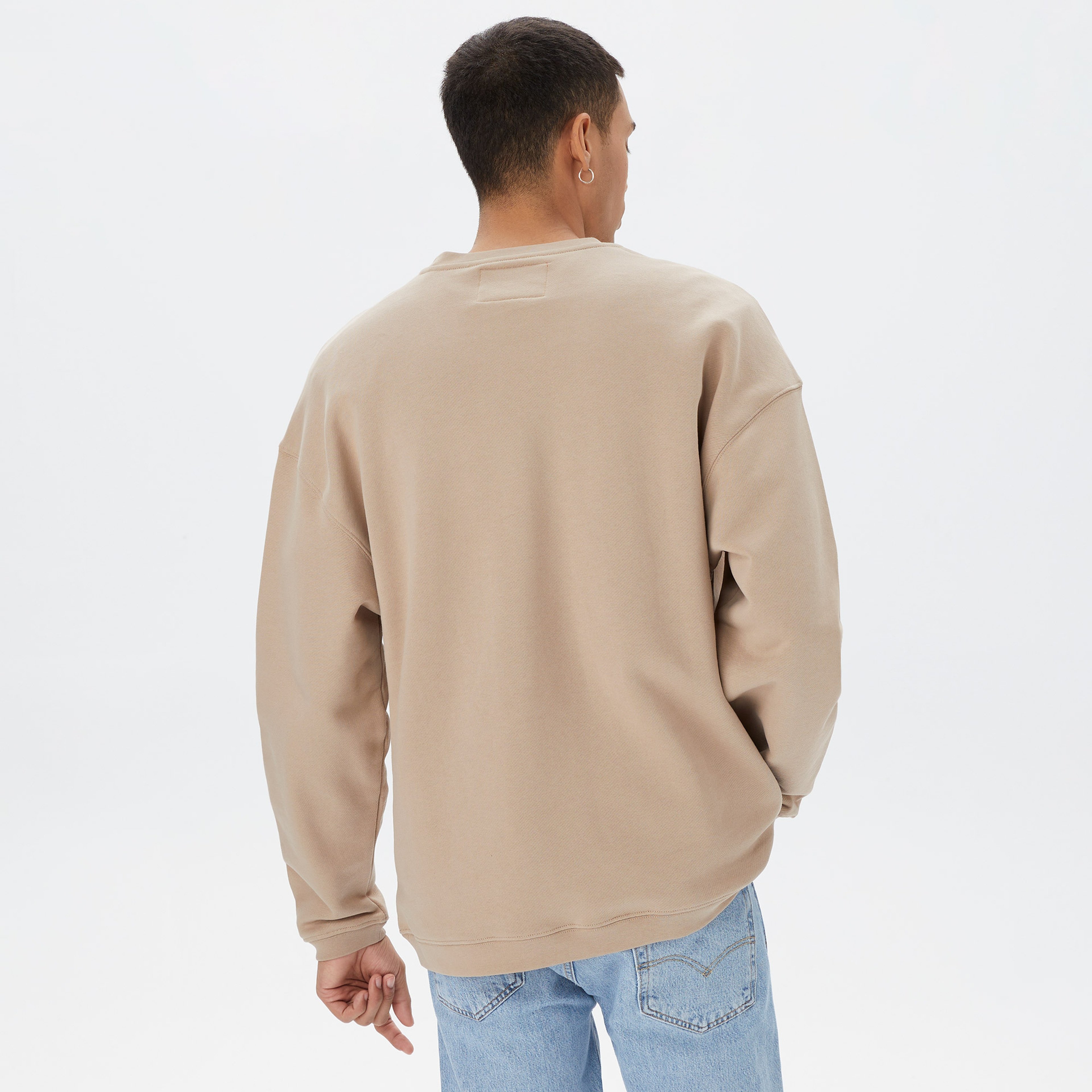 Les Benjamins Market Unisex Kahverengi Sweatshirt