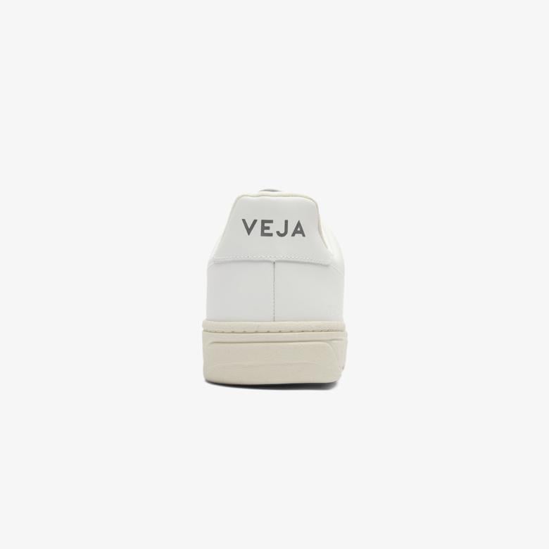Veja V12 Leather Erkek Beyaz Sneaker