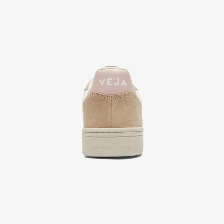 Veja V10 Chromefree Leather Erkek Krem Sneaker