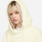 Nike Sportswear Plush Kadın Krem Hoodie