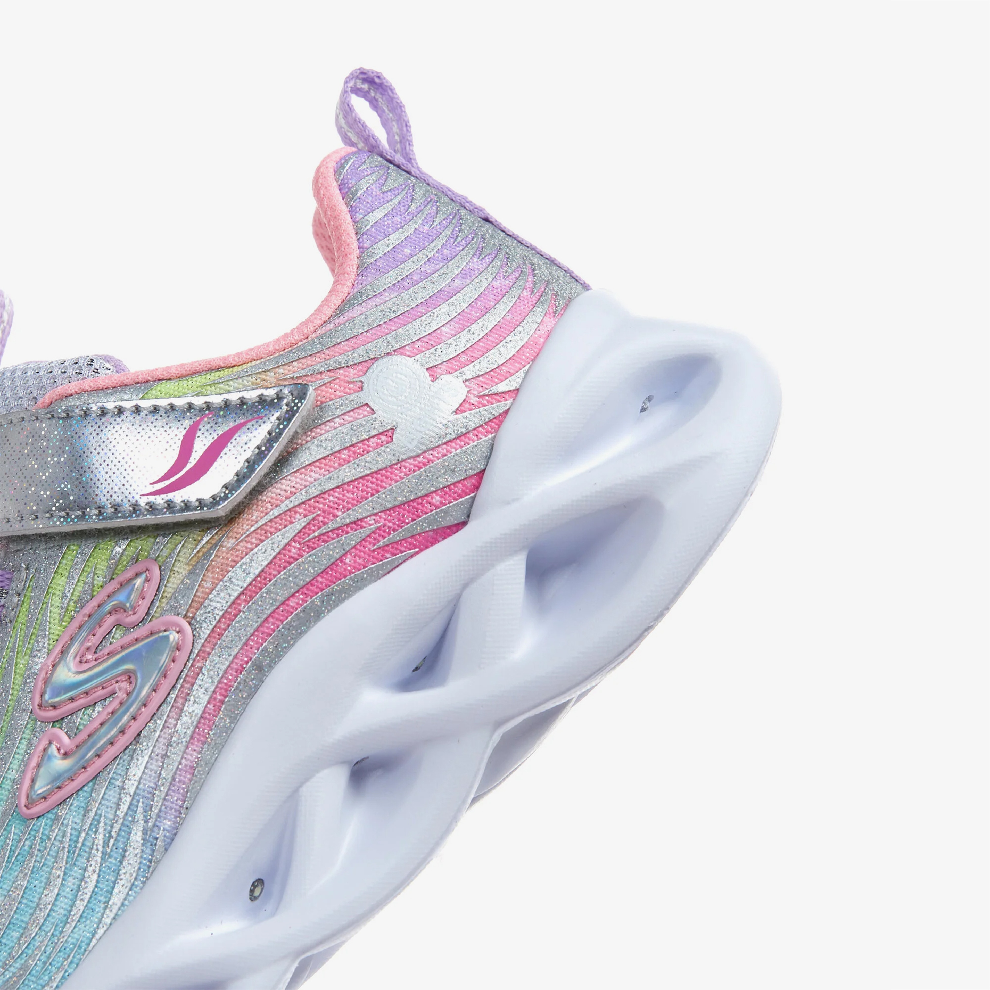 Skechers Twisty Brights - Mystical Bliss Çocuk Gri Spor Ayakkabı