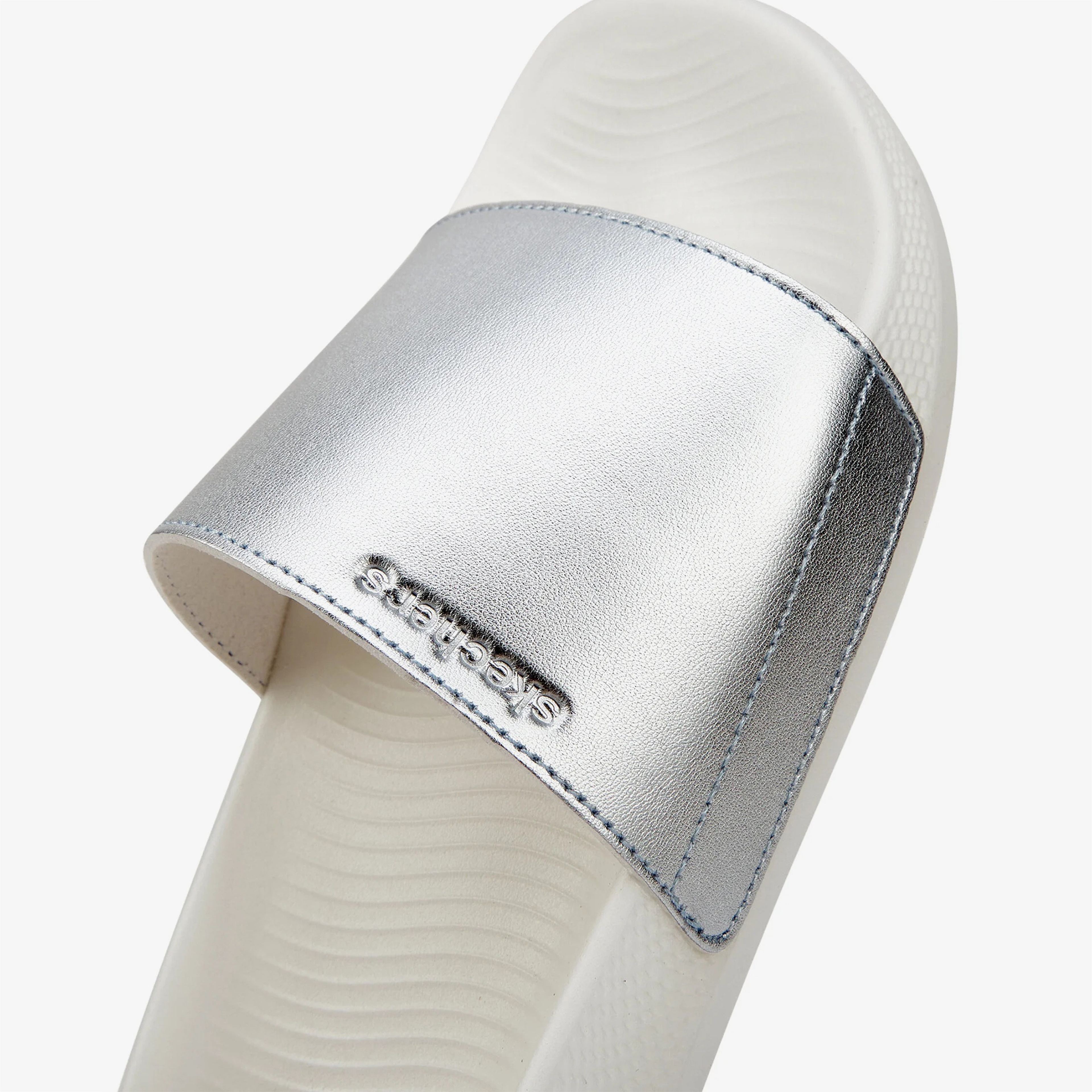 Skechers Hyper Slide - Shine On Kadın Mavi Terlik