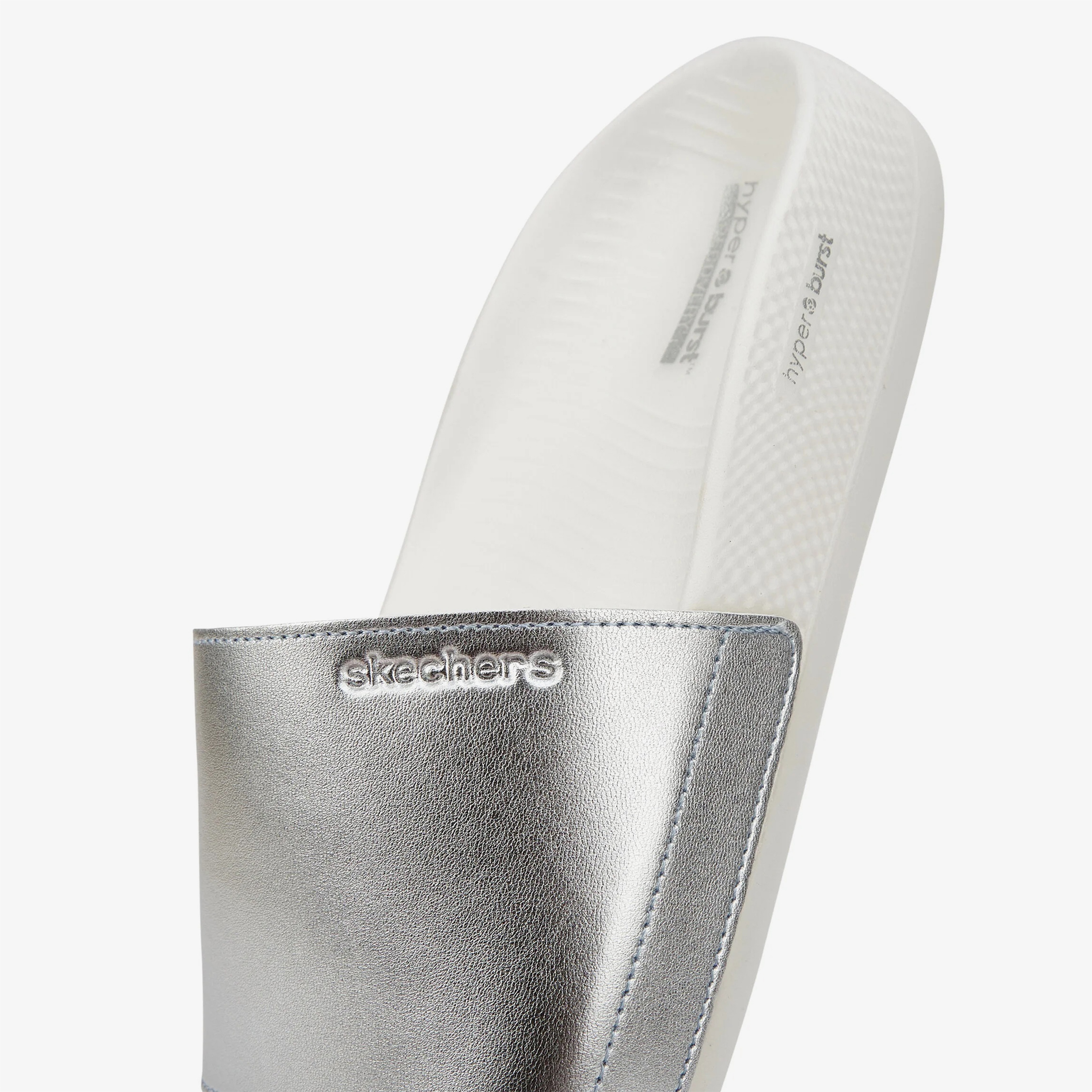 Skechers Hyper Slide - Shine On Kadın Mavi Terlik