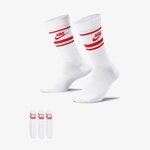 Nike Sportswear Everyday Crew Unisex Beyaz Çorap