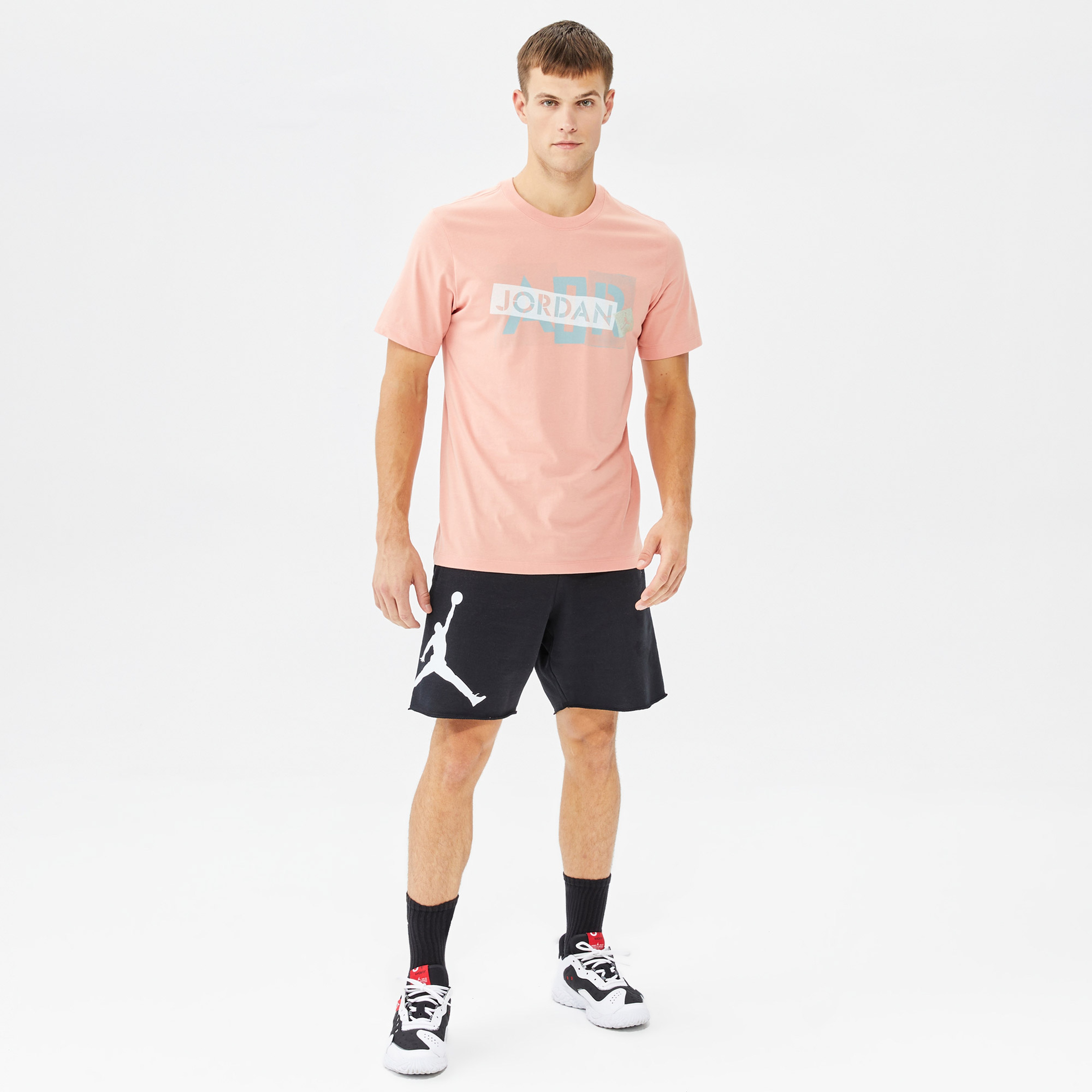 Jordan Brand Erkek Pembe T-Shirt