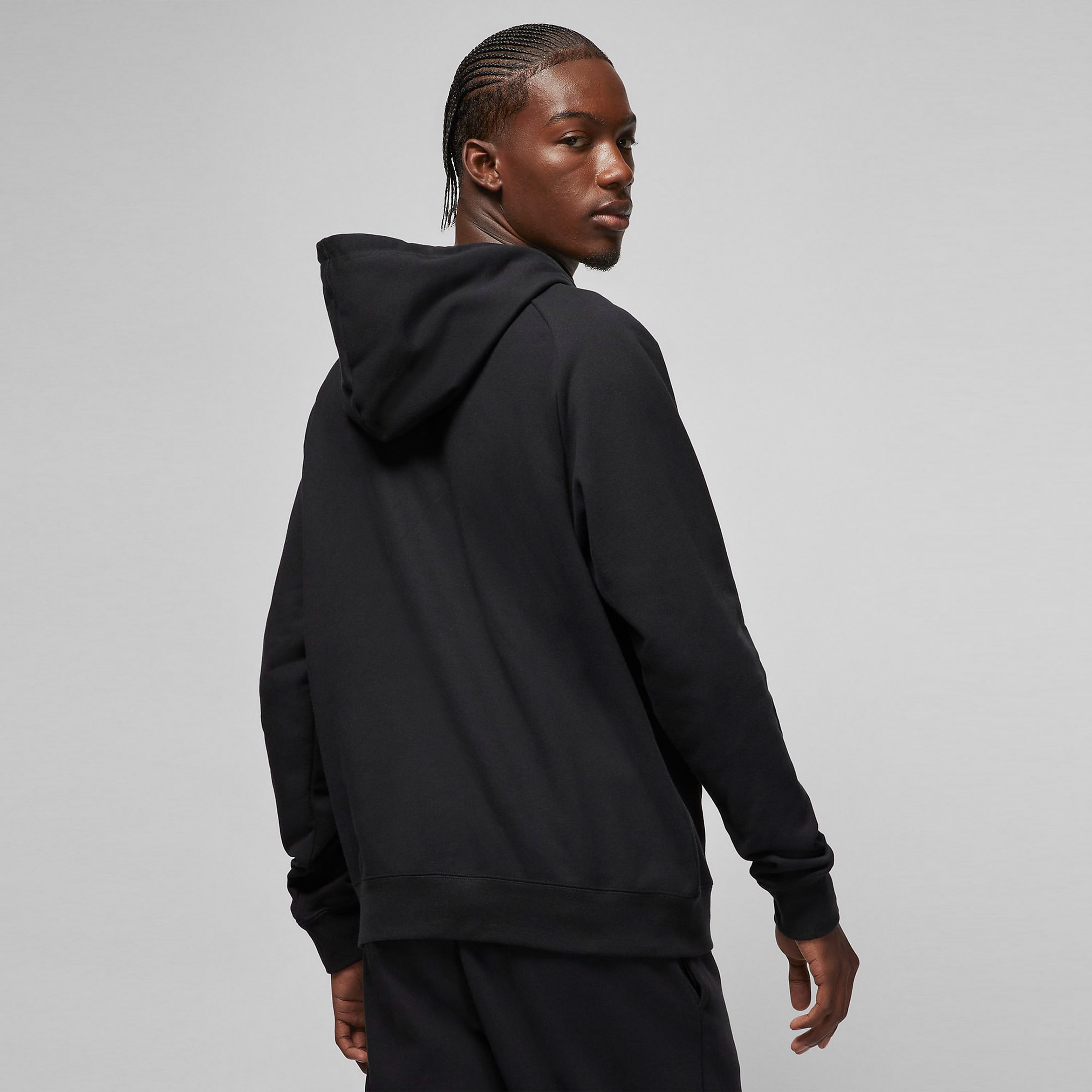 Jordan Jumpman Erkek Siyah Kapüşonlu Sweatshirt