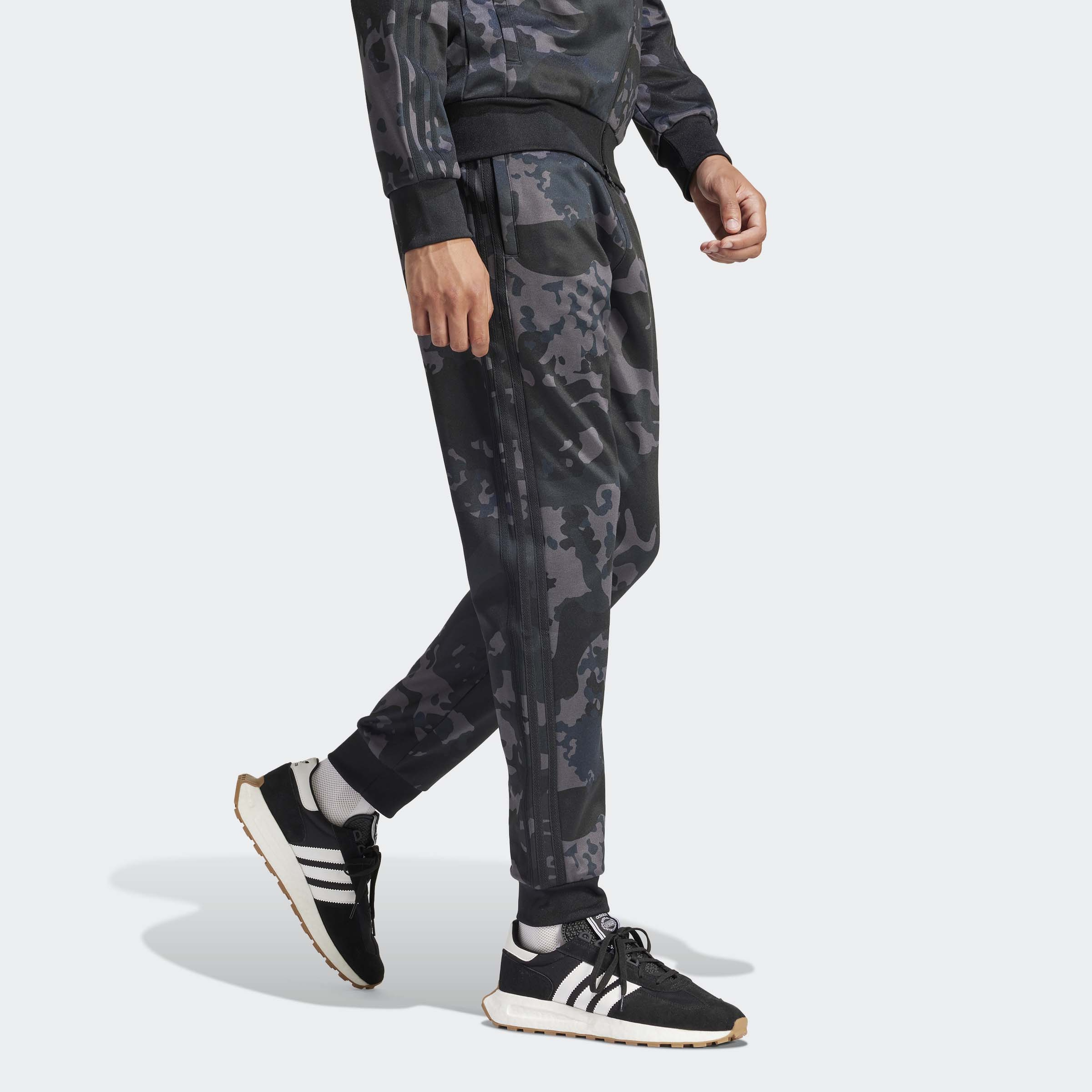 adidas Originals Camo Sstr Tp Erkek Siyah Eşofman Altı