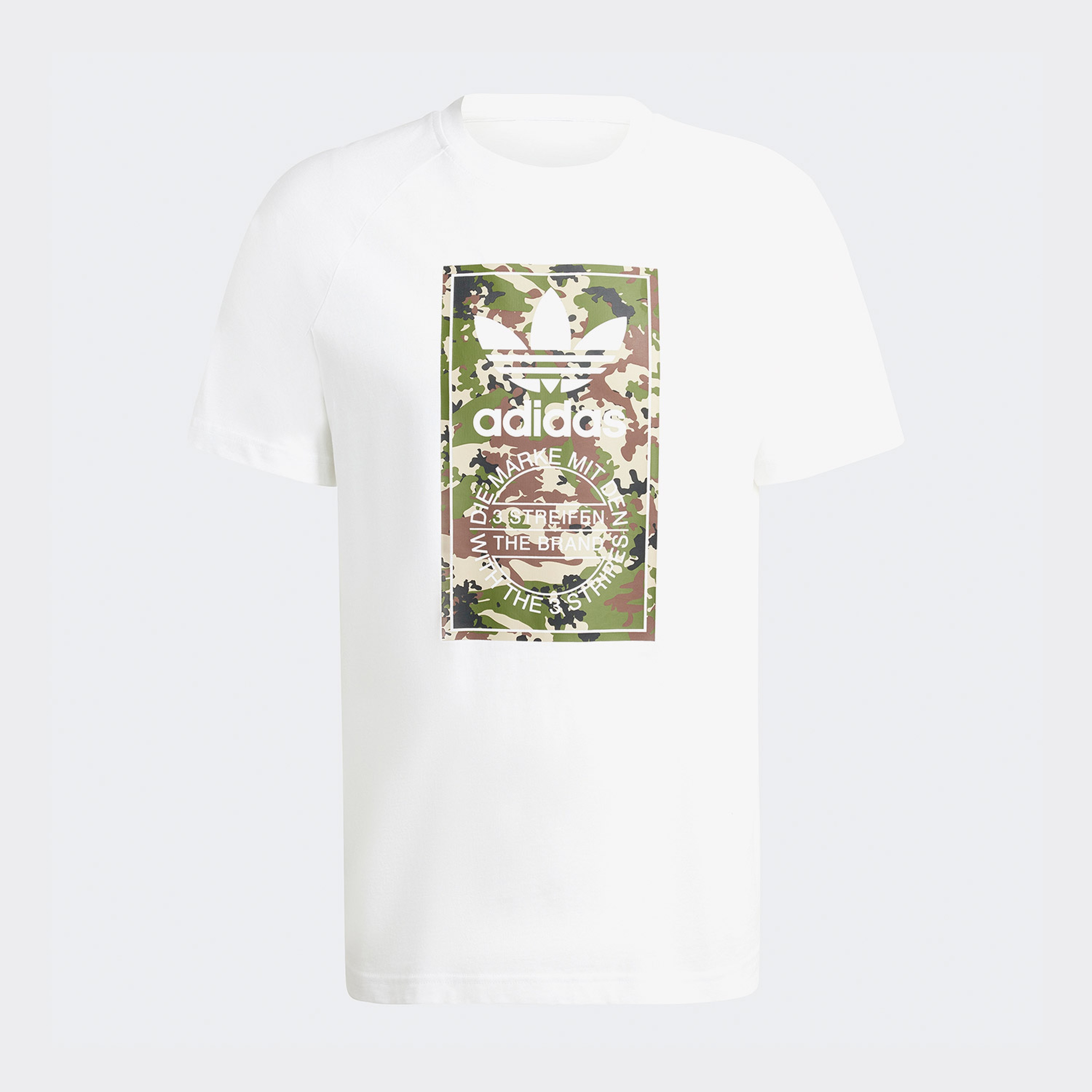 adidas Originals Camo Tongue Erkek Beyaz T-Shirt