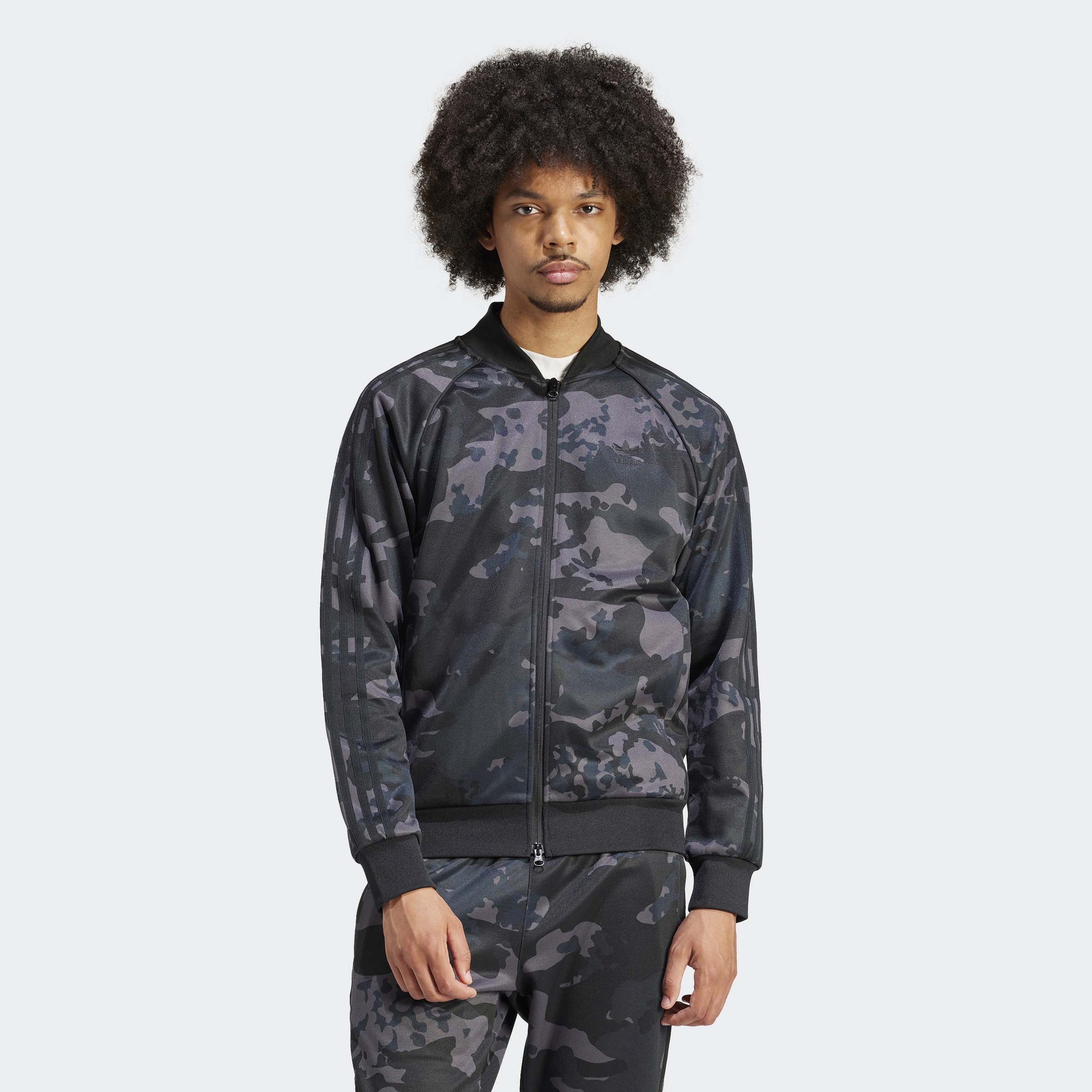 adidas Originals Camo Sstr Tt Erkek Siyah Ceket