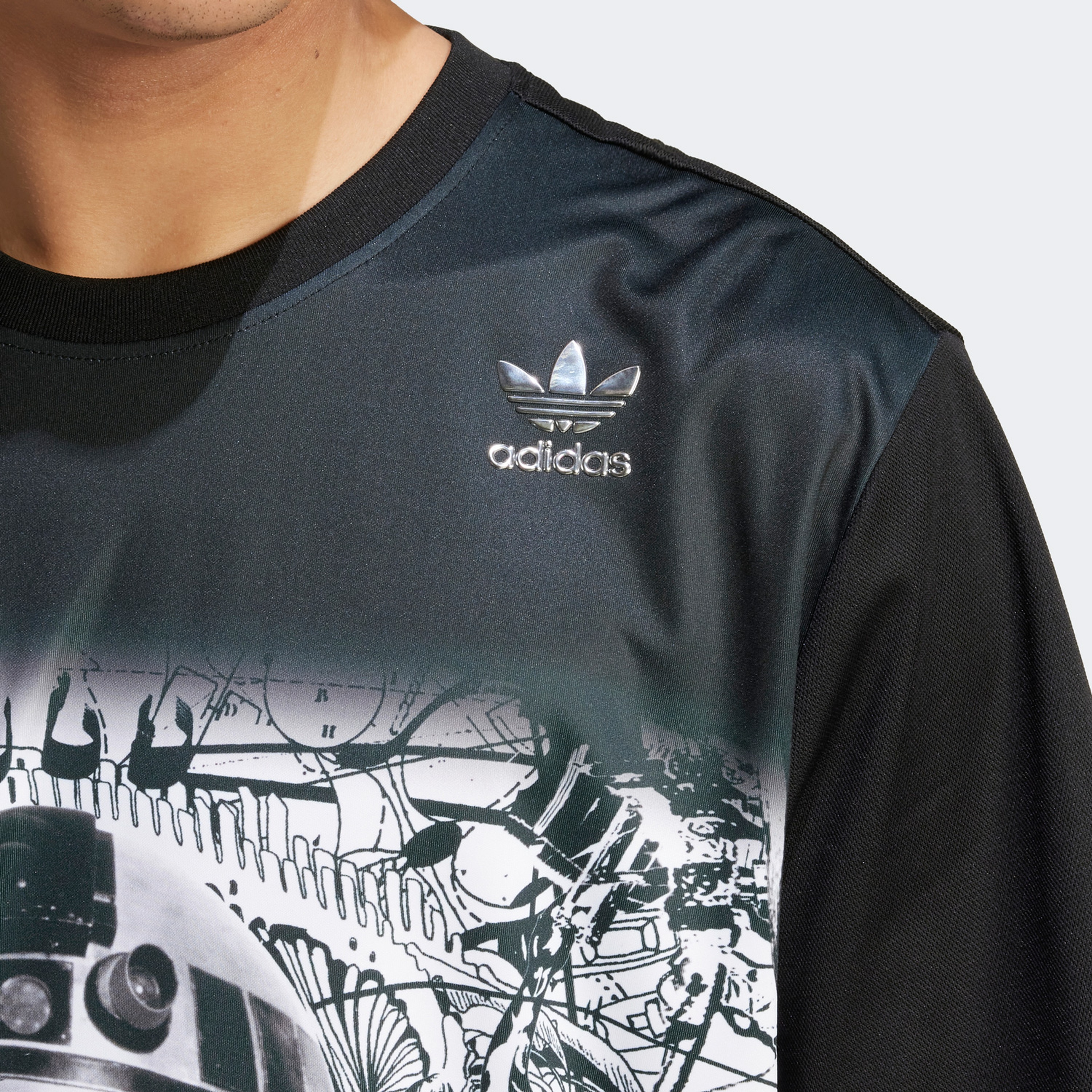 adidas Originals Sw_Ss _Nz Ht Erkek Siyah T-Shirt