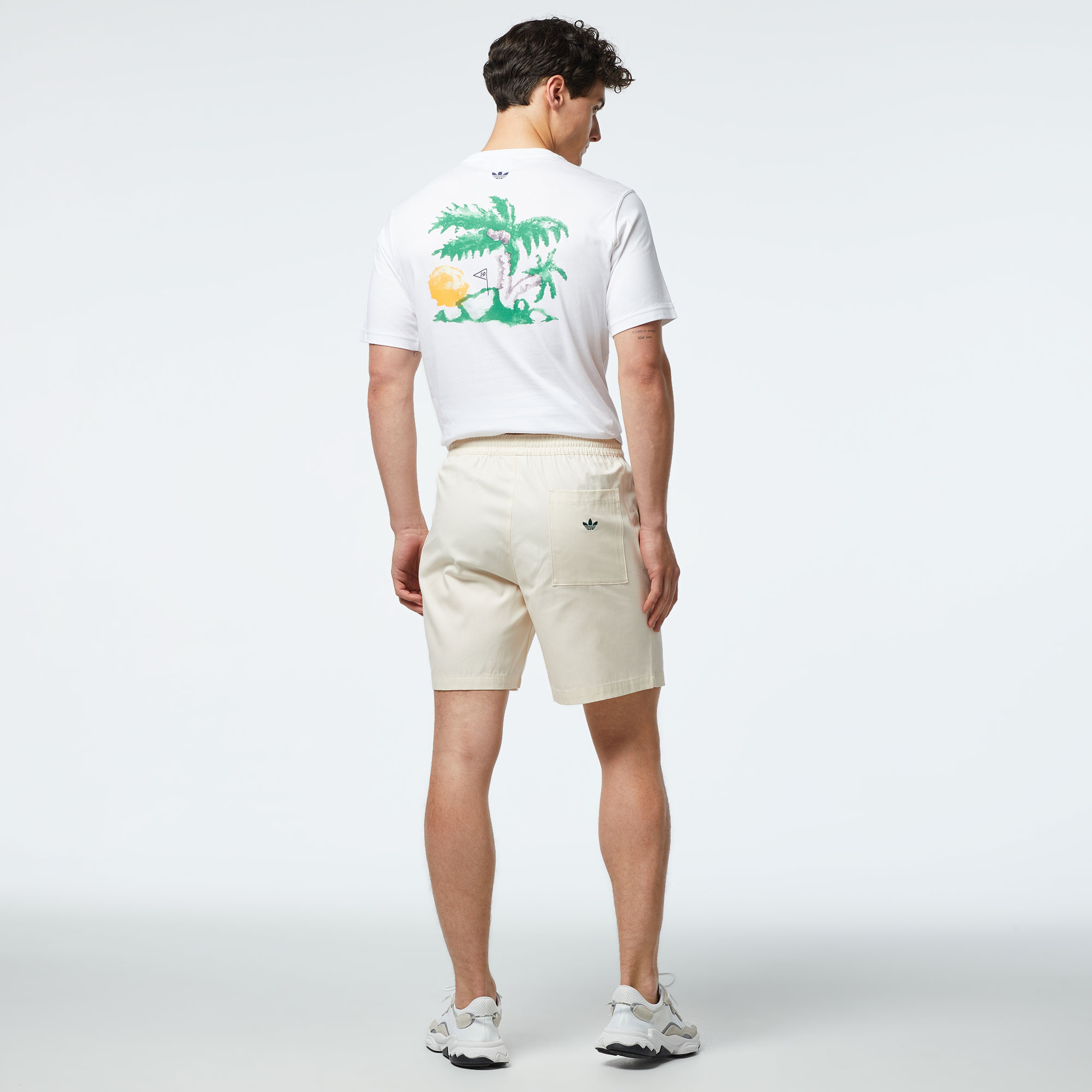 adidas Originals Oll Gk Erkek Krem Şort