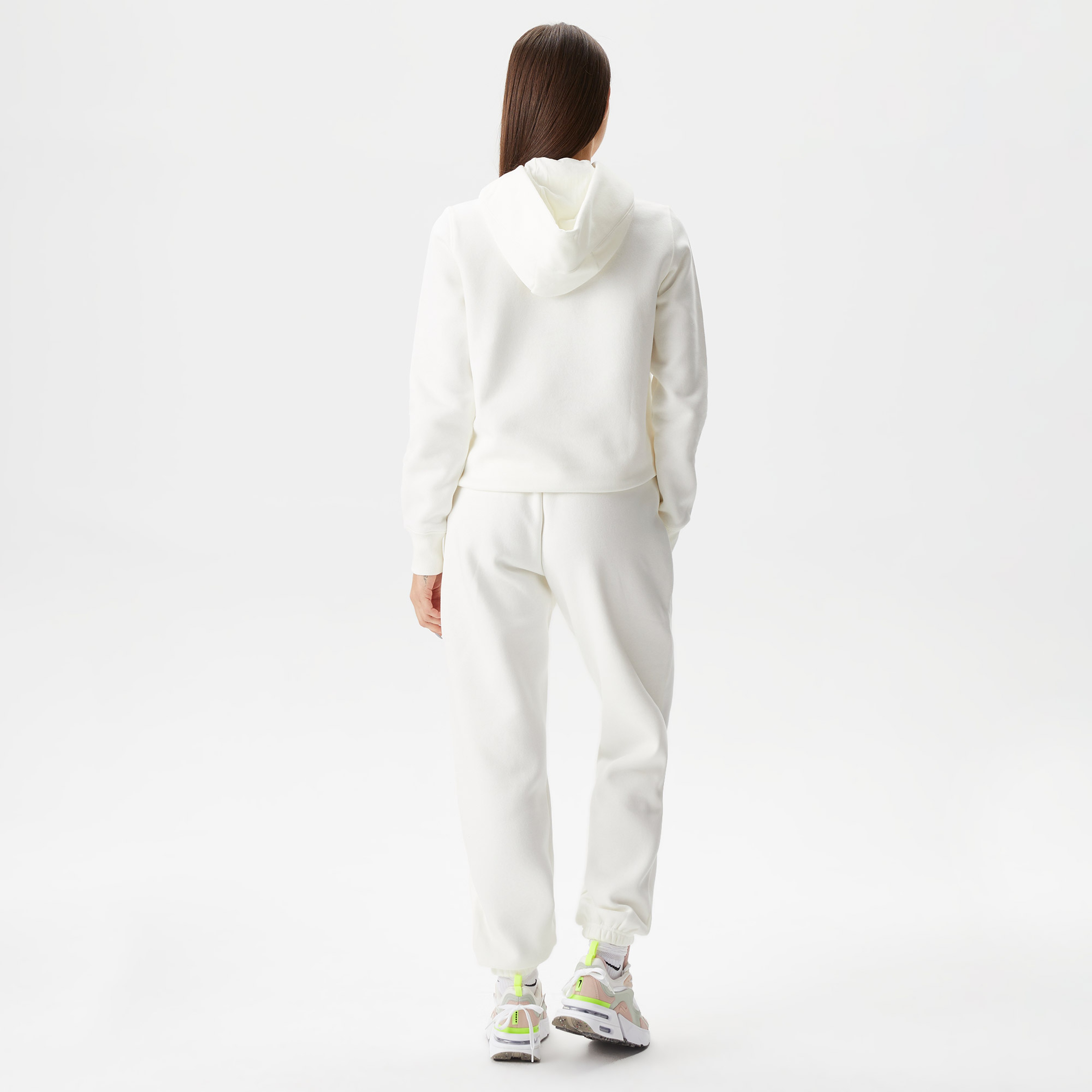 Nike Sportswear Phoenix Fleece Sportswear High-Waisted Oversized Kadın Beyaz Eşofman Altı