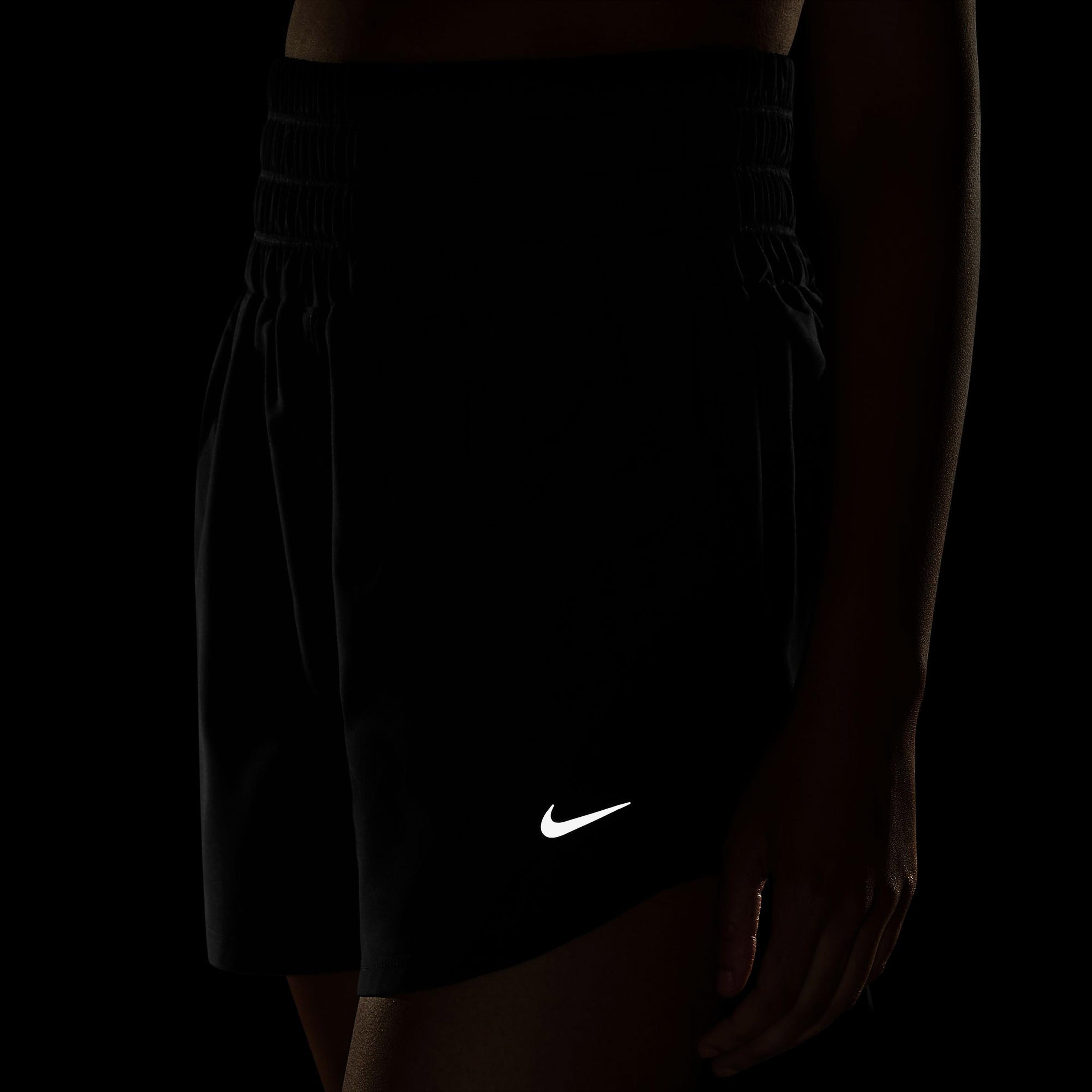 Nike One Dri-Fit Ultr High Rise 3 Br Kadın Siyah Şort