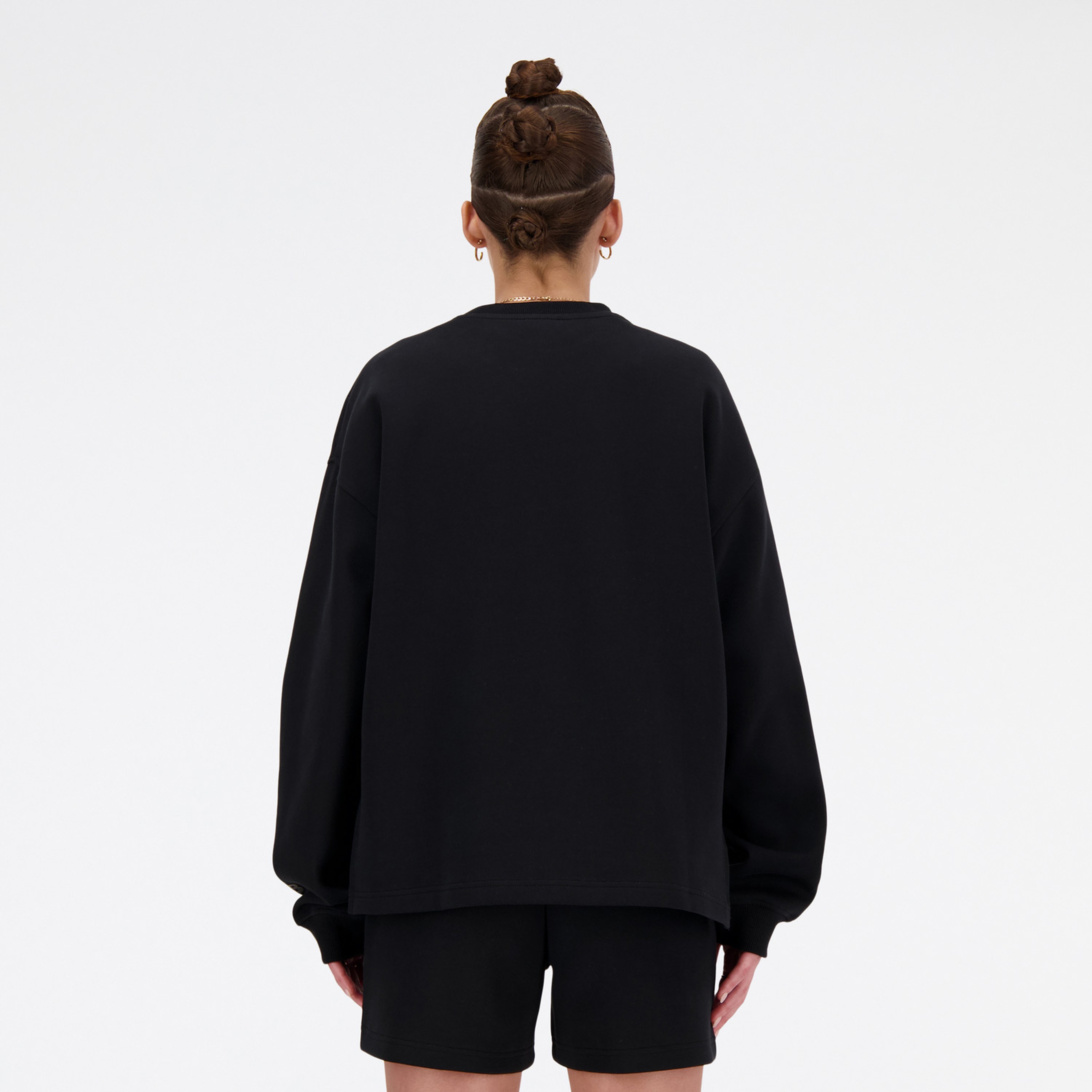New Balance Hyper Density Triple Knit Crew Kadın Sweatshirt