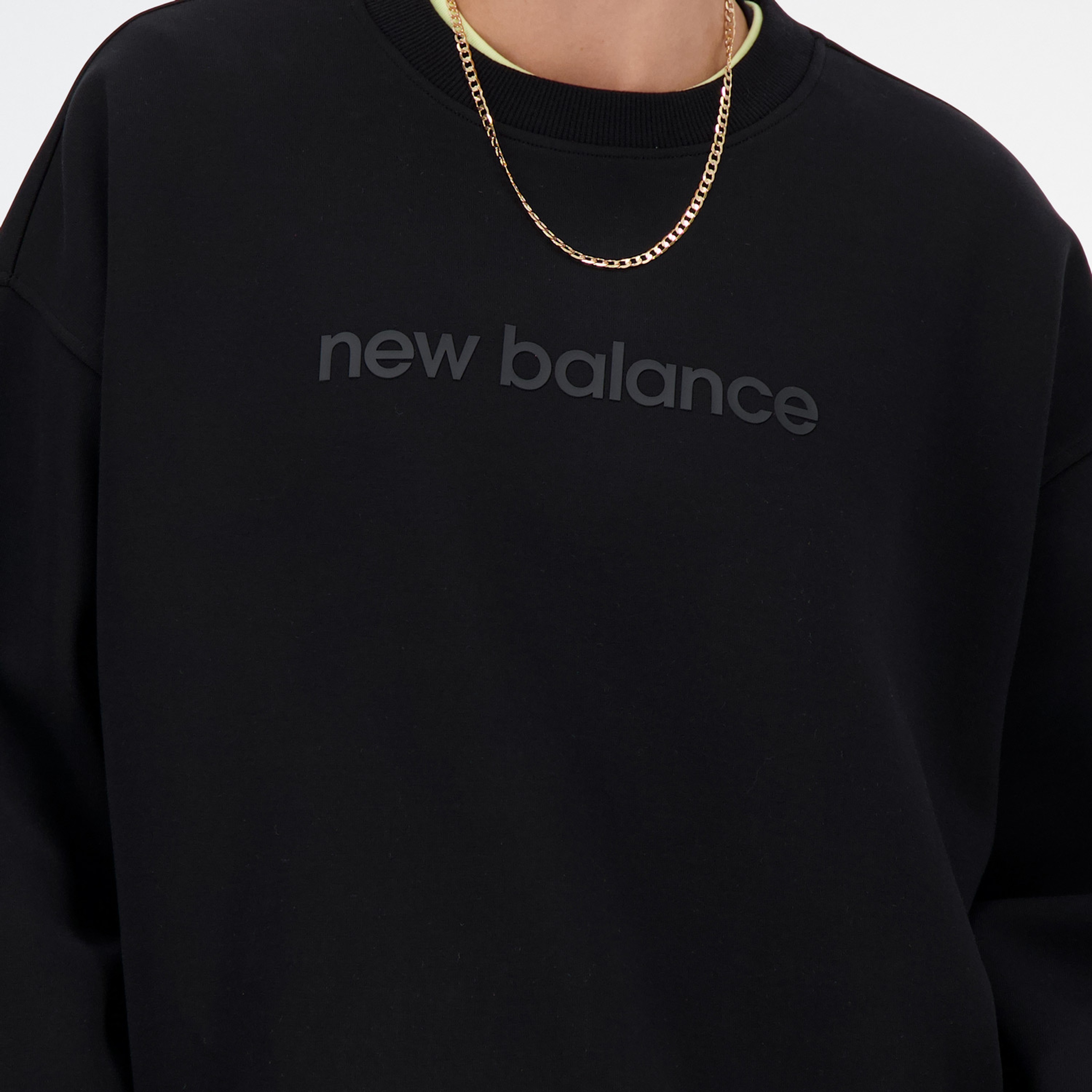 New Balance Hyper Density Triple Knit Crew Kadın Sweatshirt