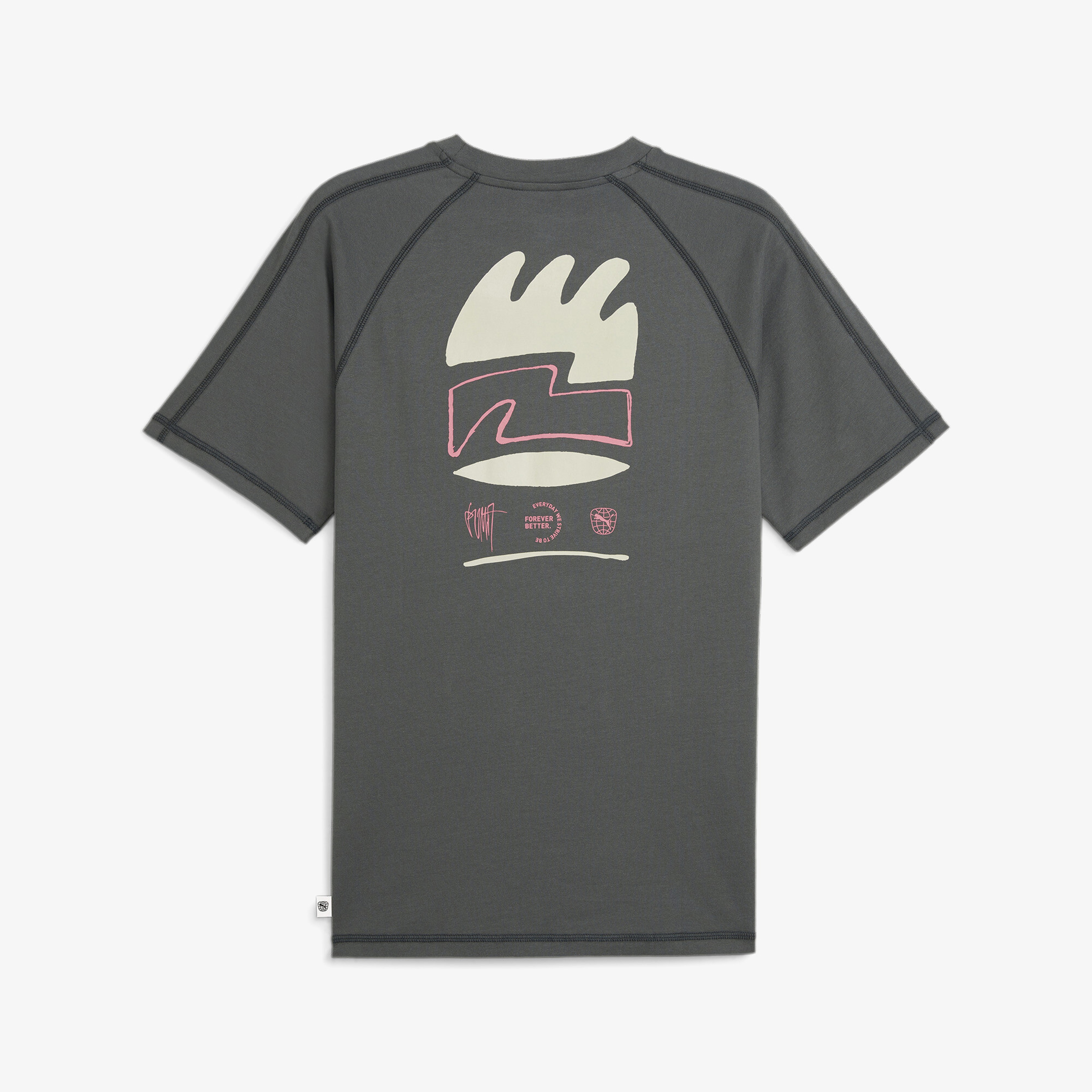 Puma RE:Collection Erkek Gri T-Shirt