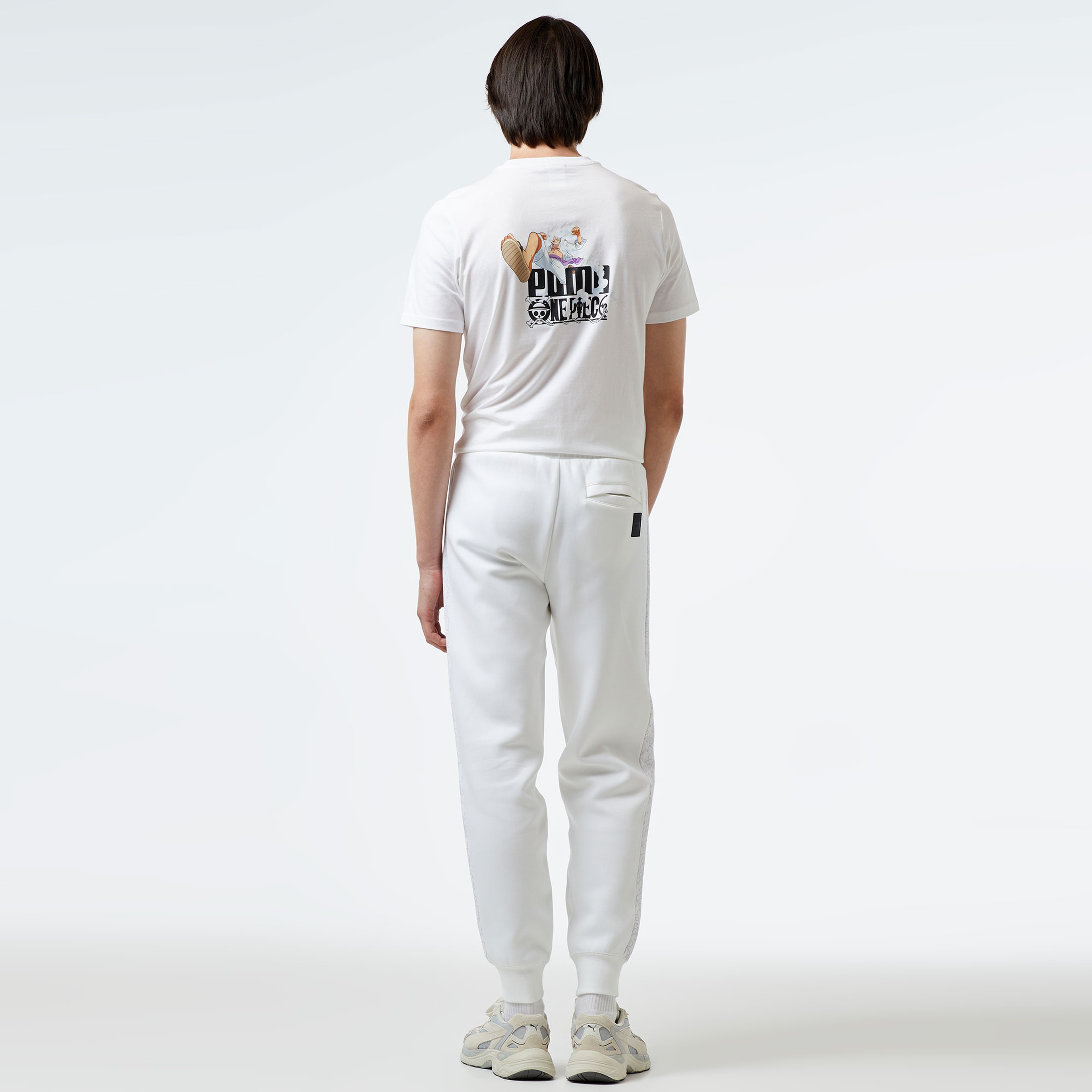 Puma X One Piece T7 Erkek Beyaz Eşofman Altı