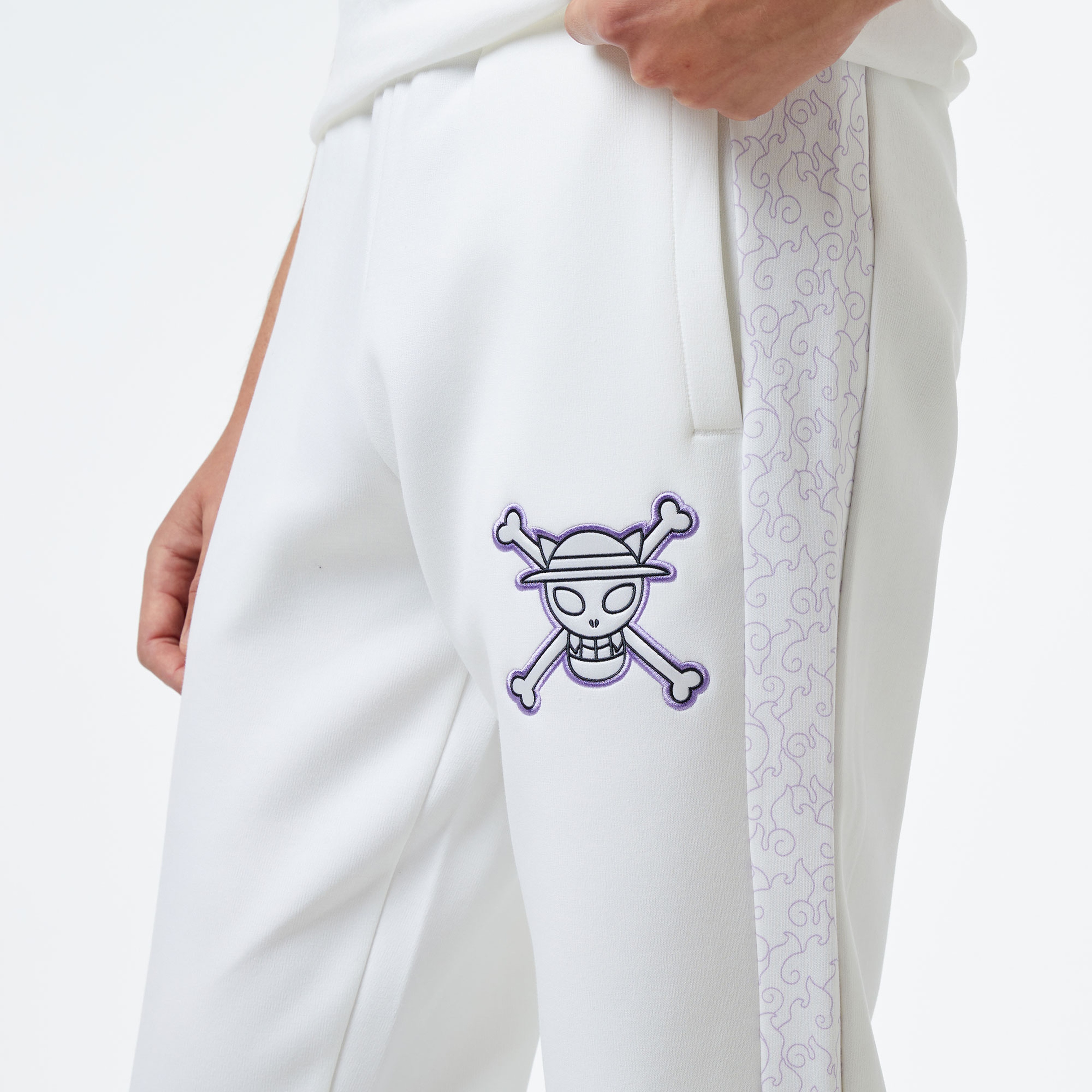 Puma X One Piece T7 Erkek Beyaz Eşofman Altı