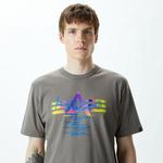 Alpha Industries Alpha Gradient Unisex Gri T-Shirt