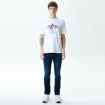 Alpha Industries Alpha Gradient Unisex Beyaz T-Shirt