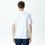 Alpha Industries Alpha Gradient Unisex Beyaz T-Shirt