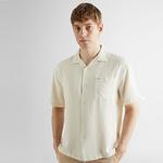 GANT Erkek Bej Regular Fit Klasik Yaka Gömlek