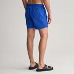 GANT Erkek Mavi Regular Fit Logolu Mayo Şort