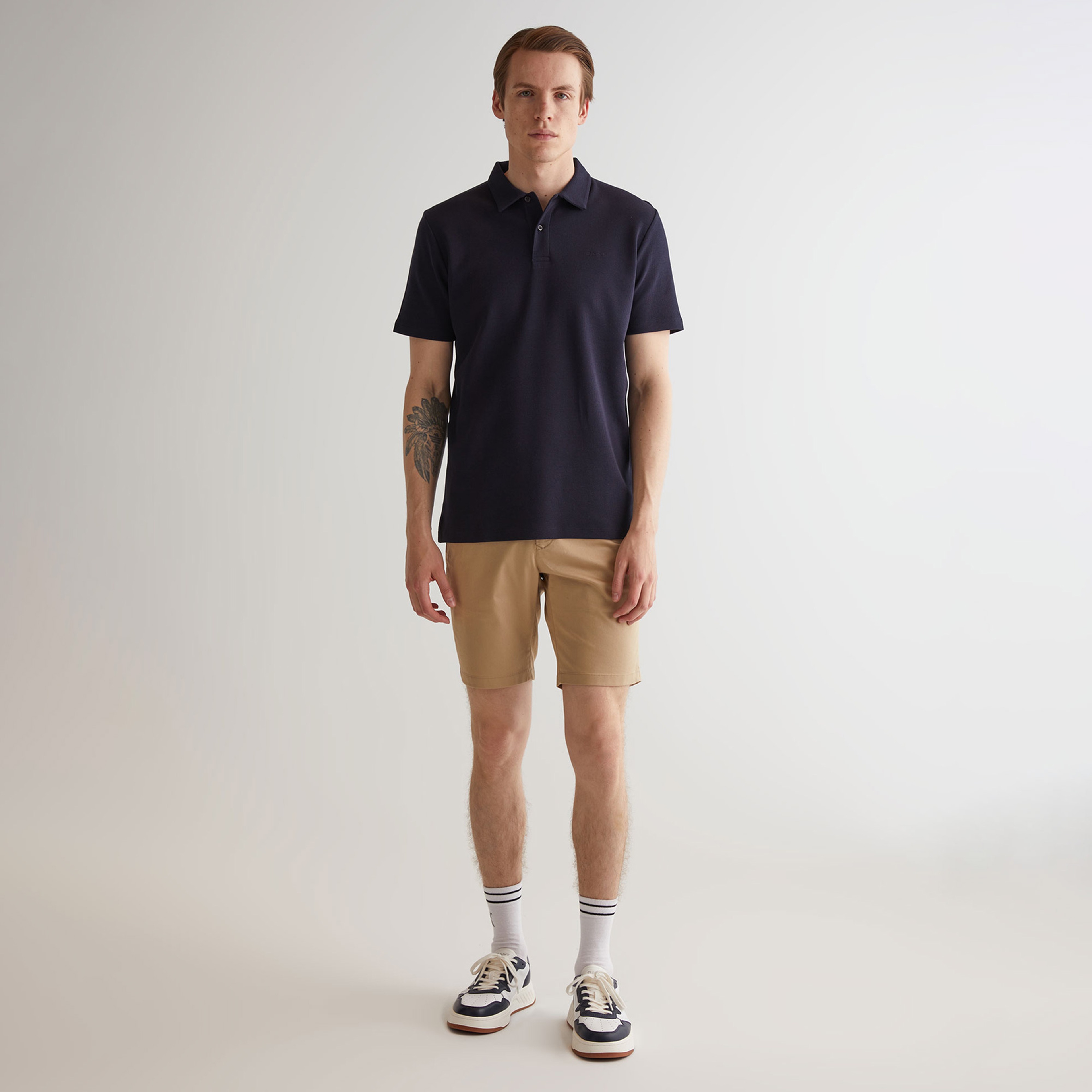 GANT Erkek Bej Slim Fit Şort