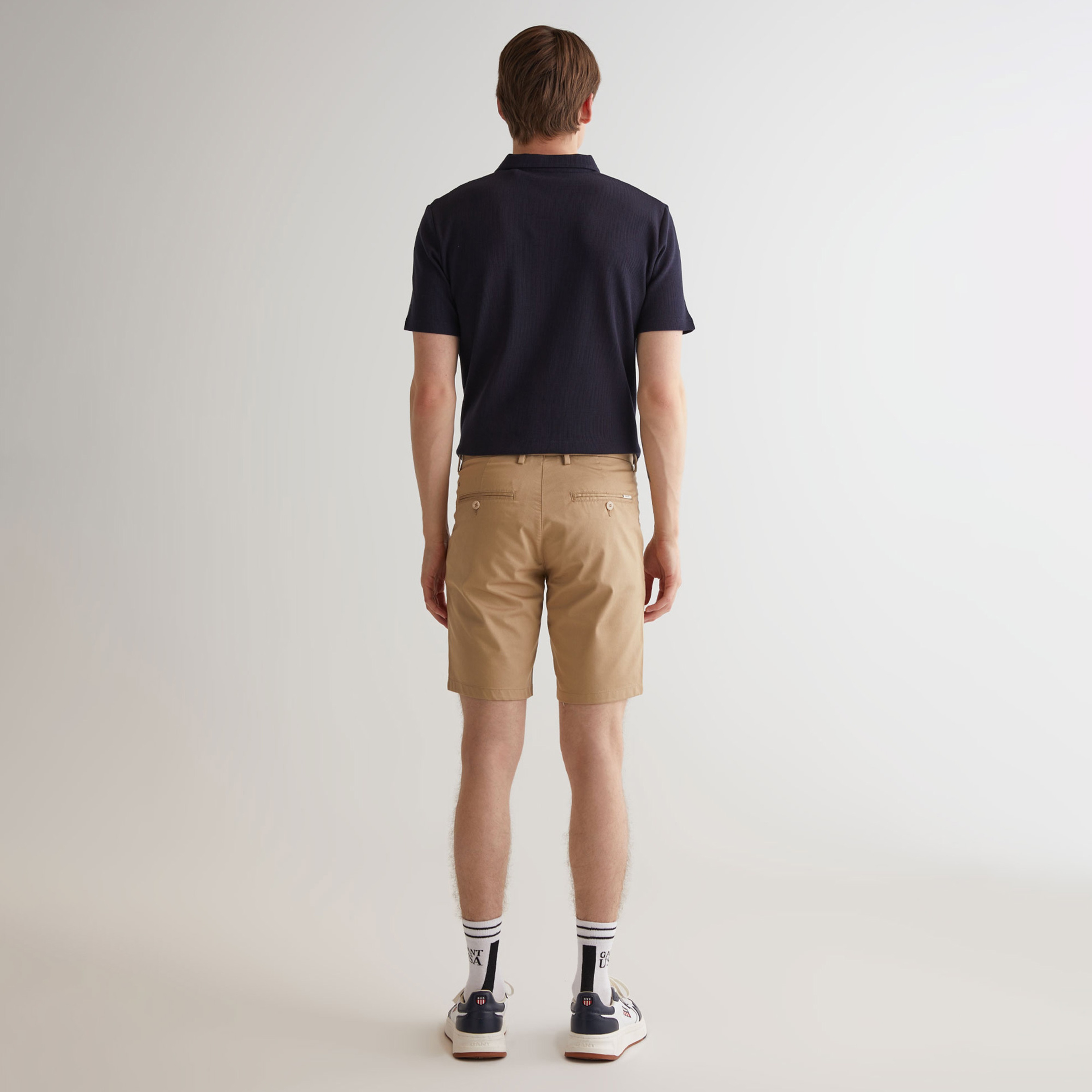 GANT Erkek Bej Slim Fit Şort