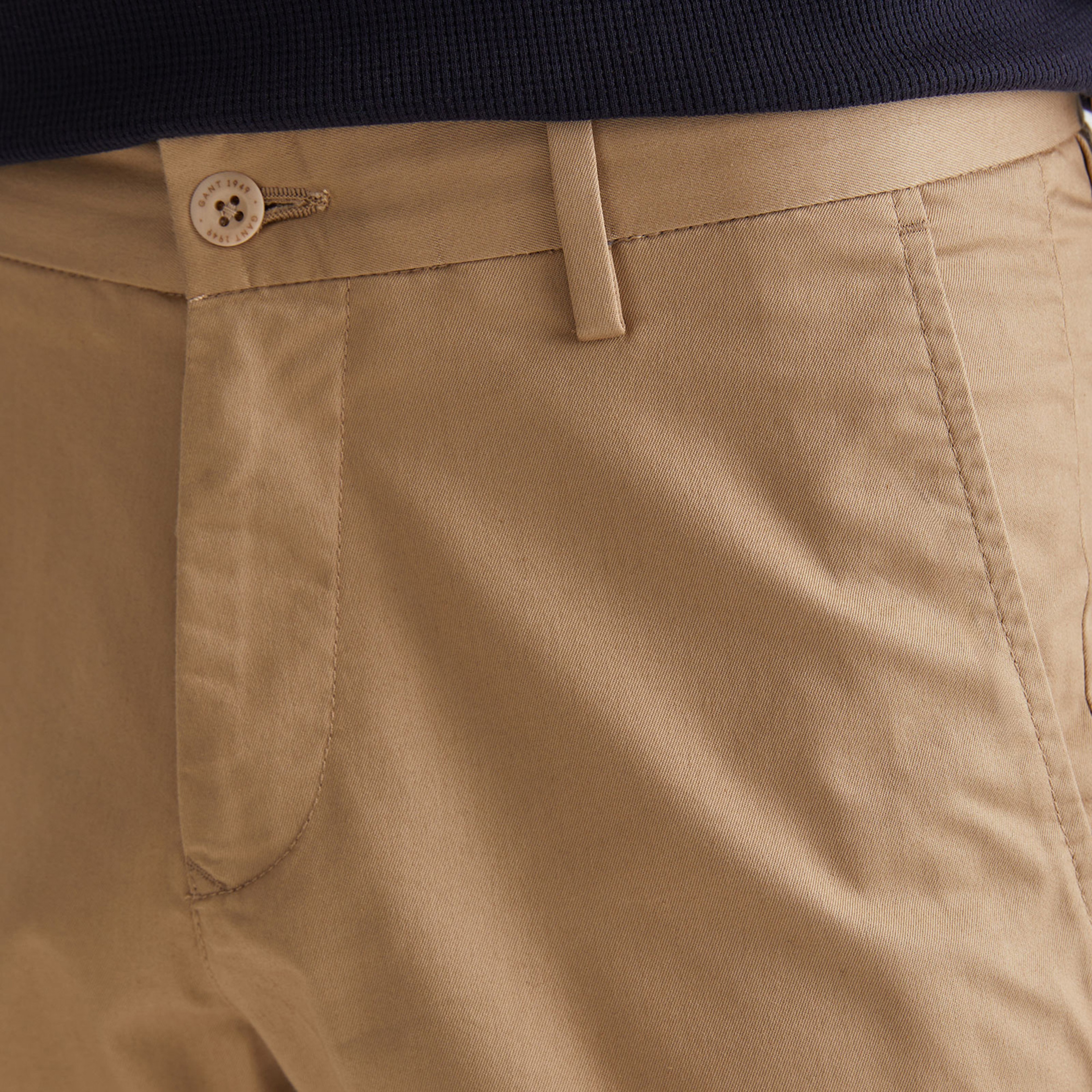 GANT Erkek Bej Slim Fit Şort