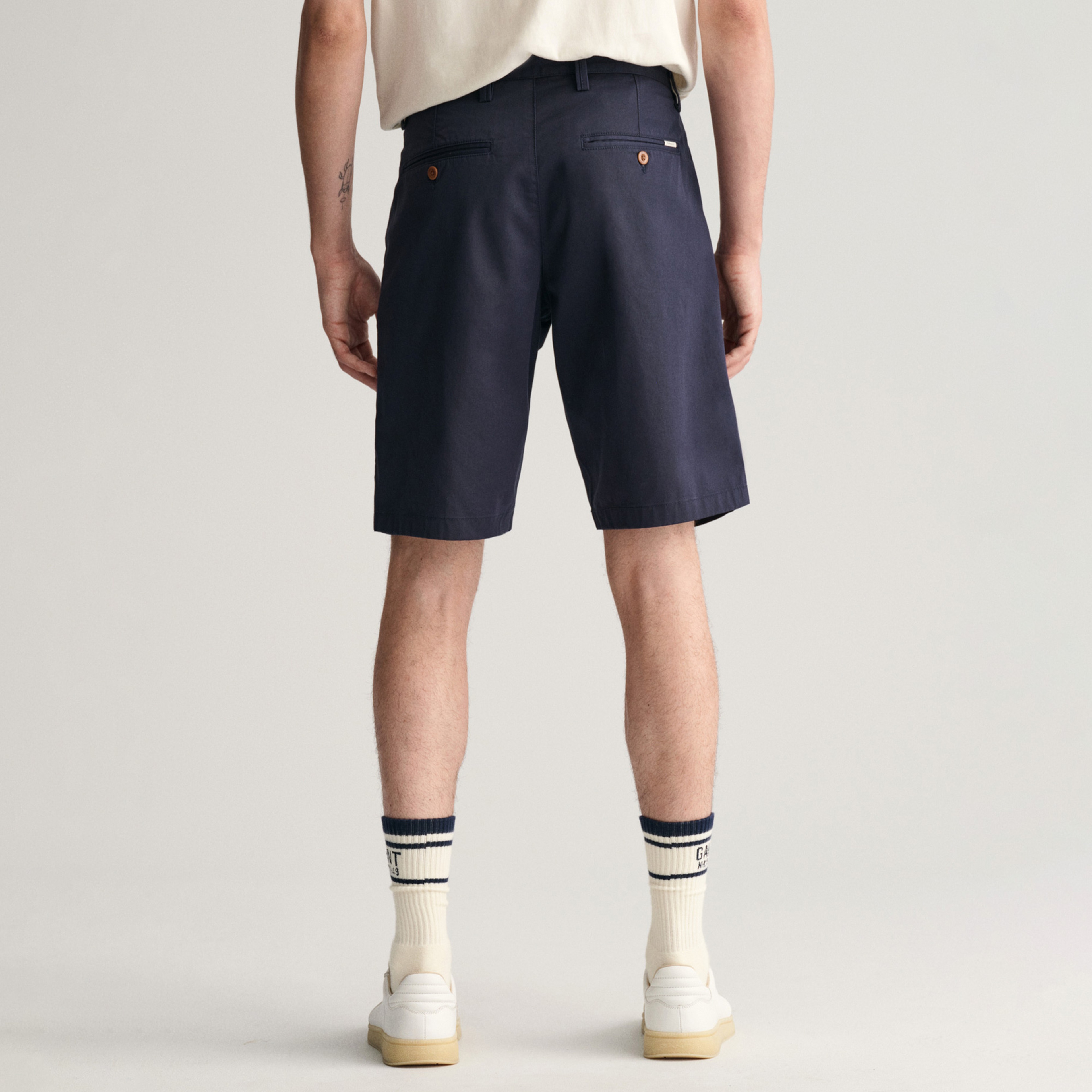 Gant Erkek Lacivert Relaxed Fit Şort