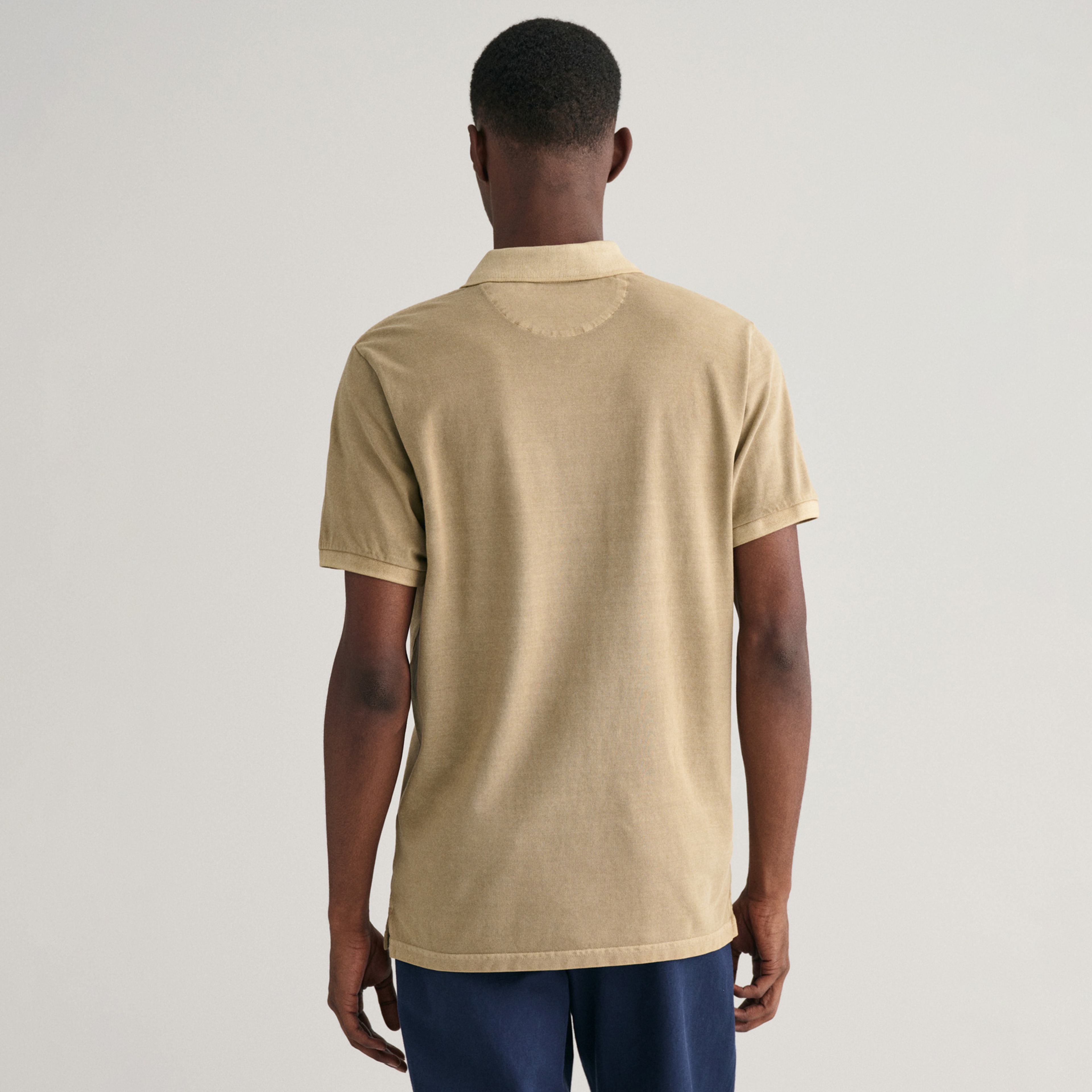 GANT Erkek Bej Regular Fit Logolu Polo