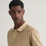 GANT Erkek Bej Regular Fit Logolu Polo