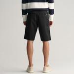 Gant Erkek Siyah Relaxed Fit Chino Şort