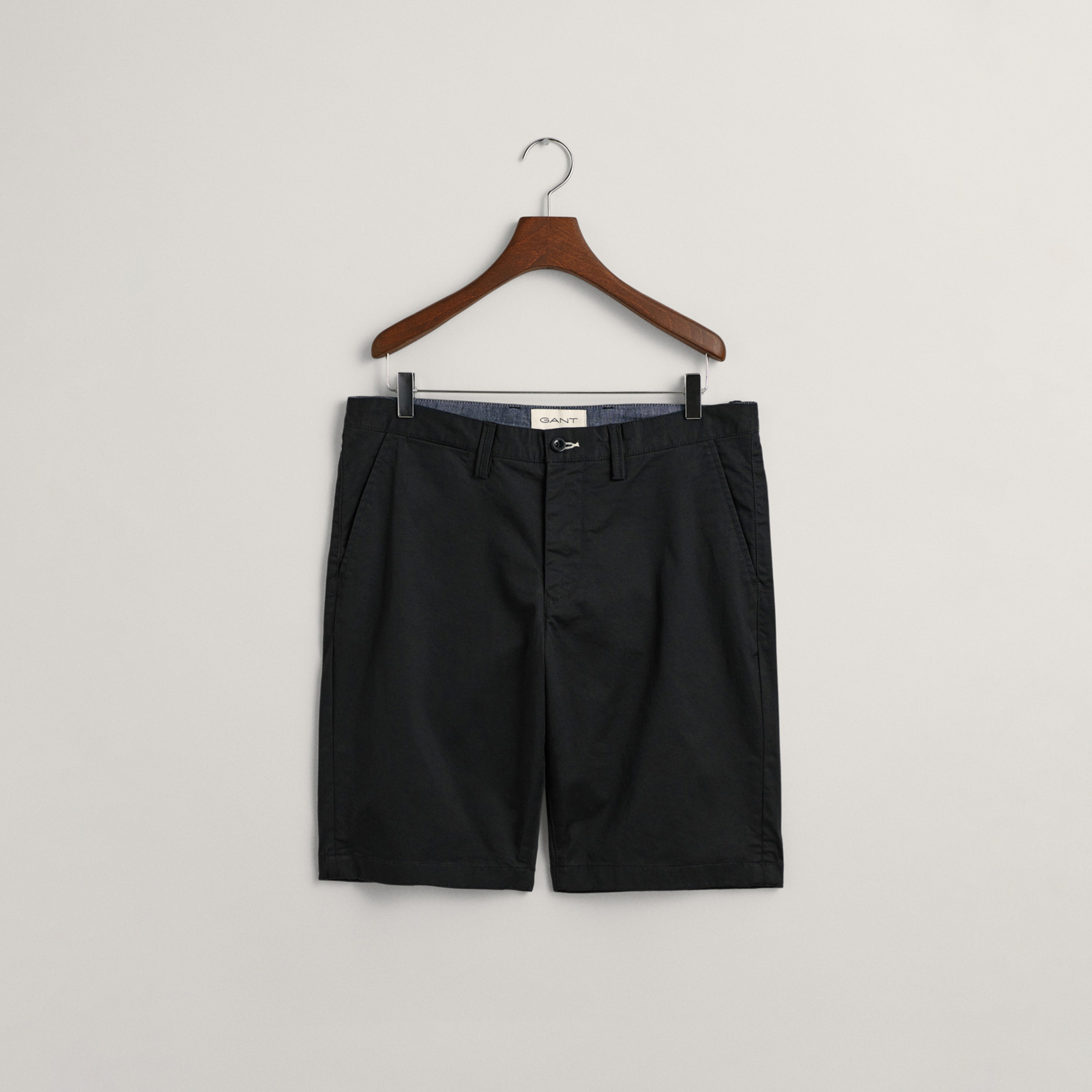 Gant Erkek Siyah Relaxed Fit Chino Şort
