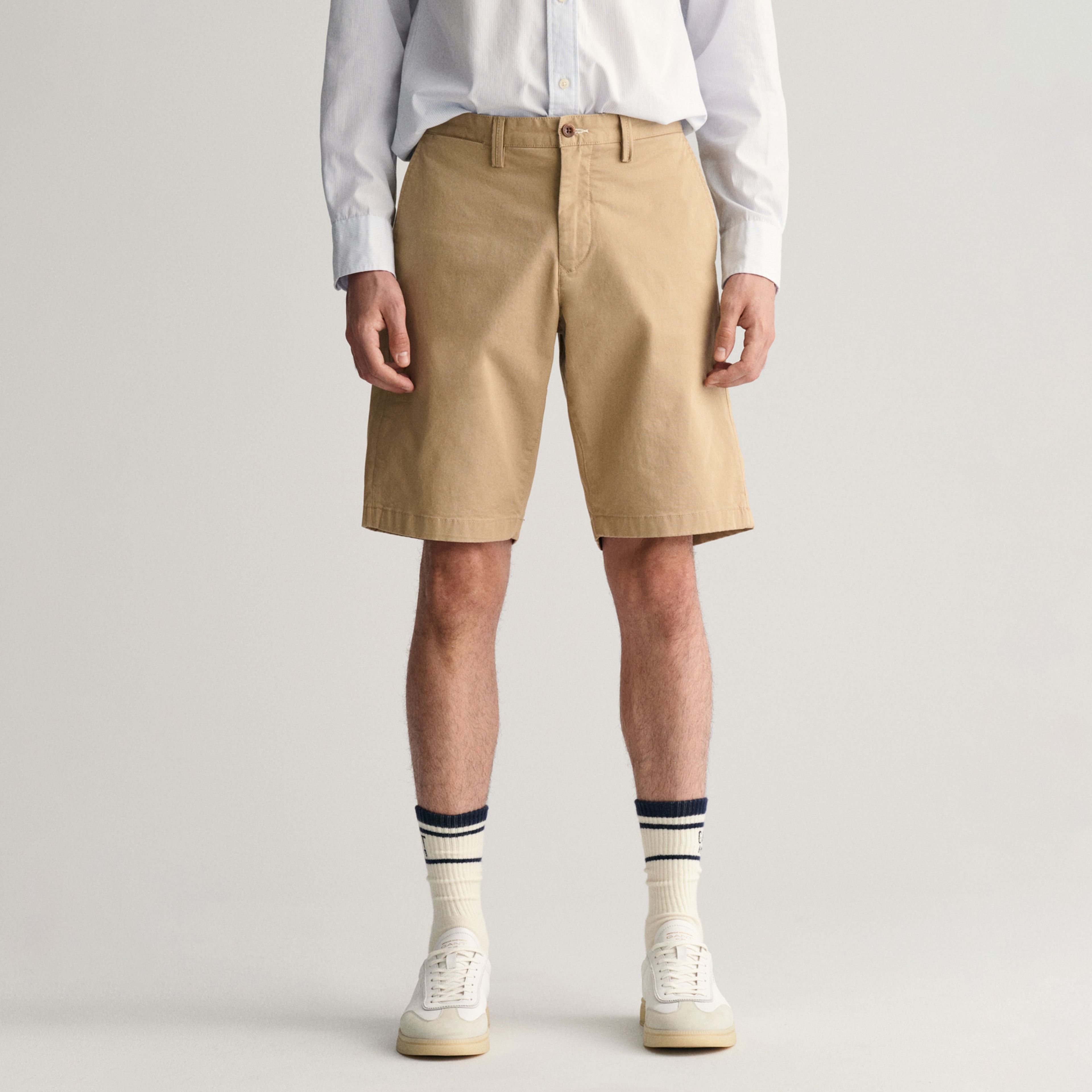 Gant Erkek Bej Relaxed Fit Chino Şort