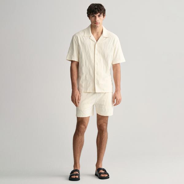 GANT Erkek Krem Relaxed Fit Şort