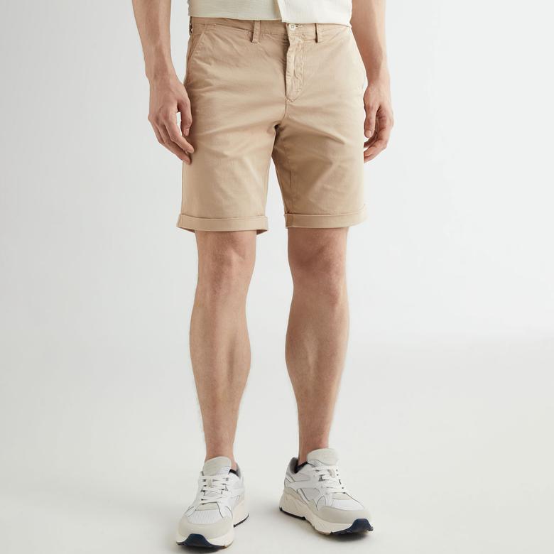 GANT Erkek Bej Regular Fit Şort