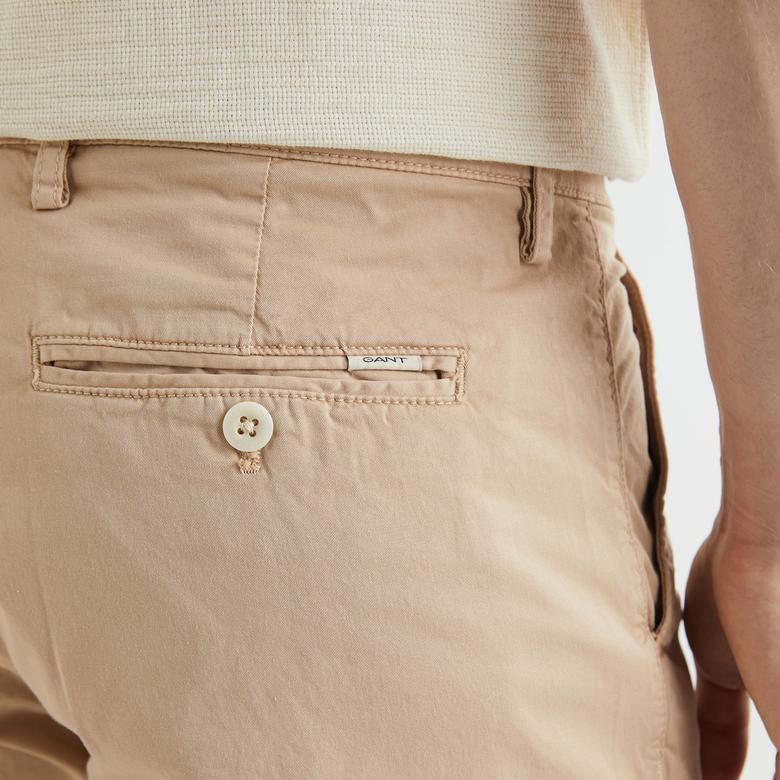 GANT Erkek Bej Regular Fit Şort