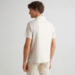 GANT Erkek Krem Regular Fit Polo