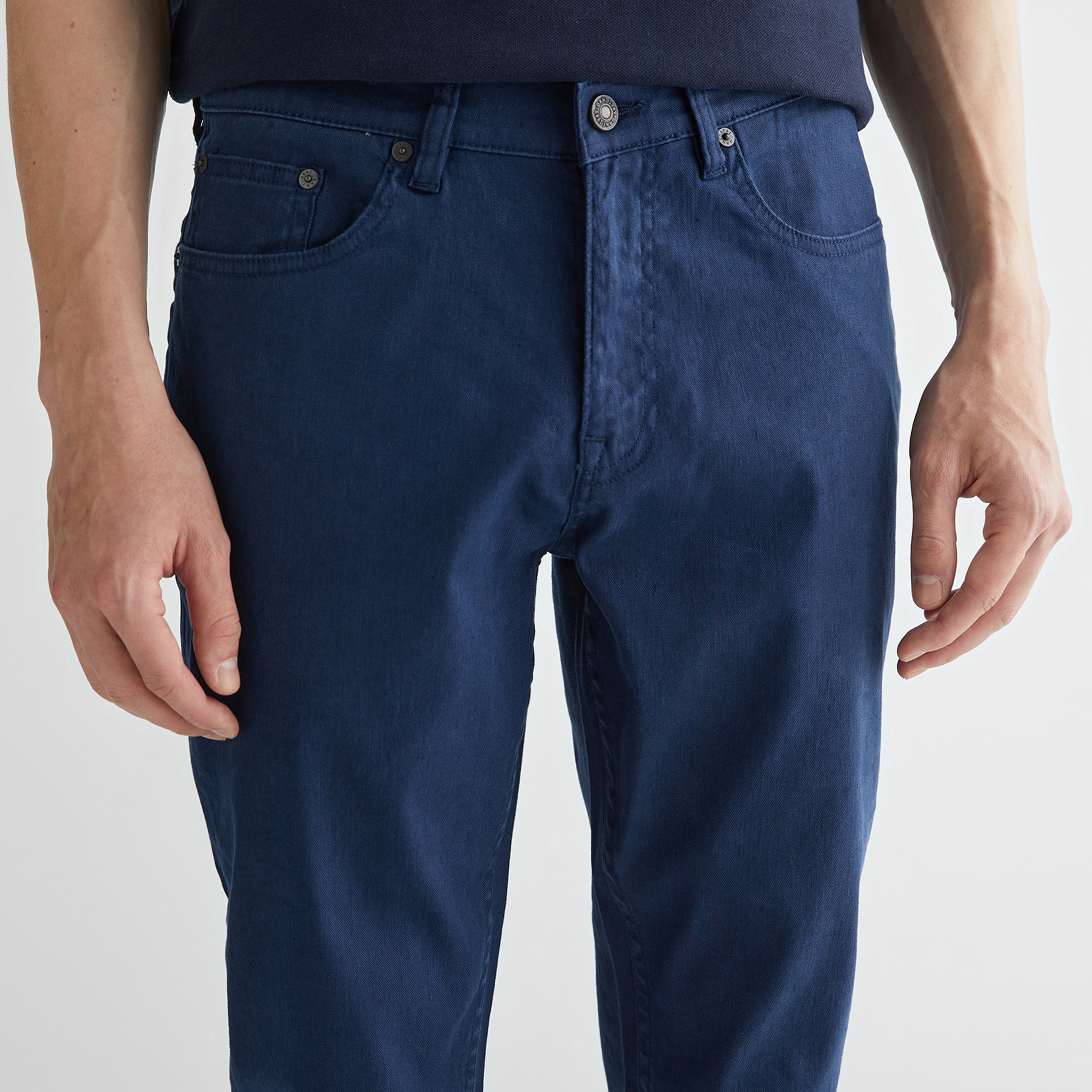 GANT Erkek Lacivert Slim Fit Pantolon