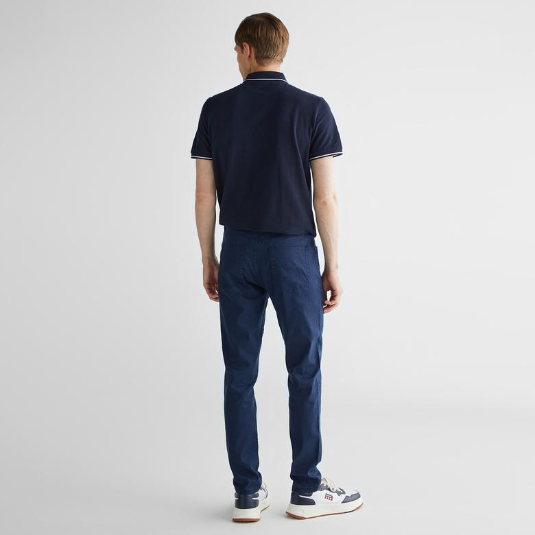 GANT Erkek Lacivert Slim Fit Pantolon