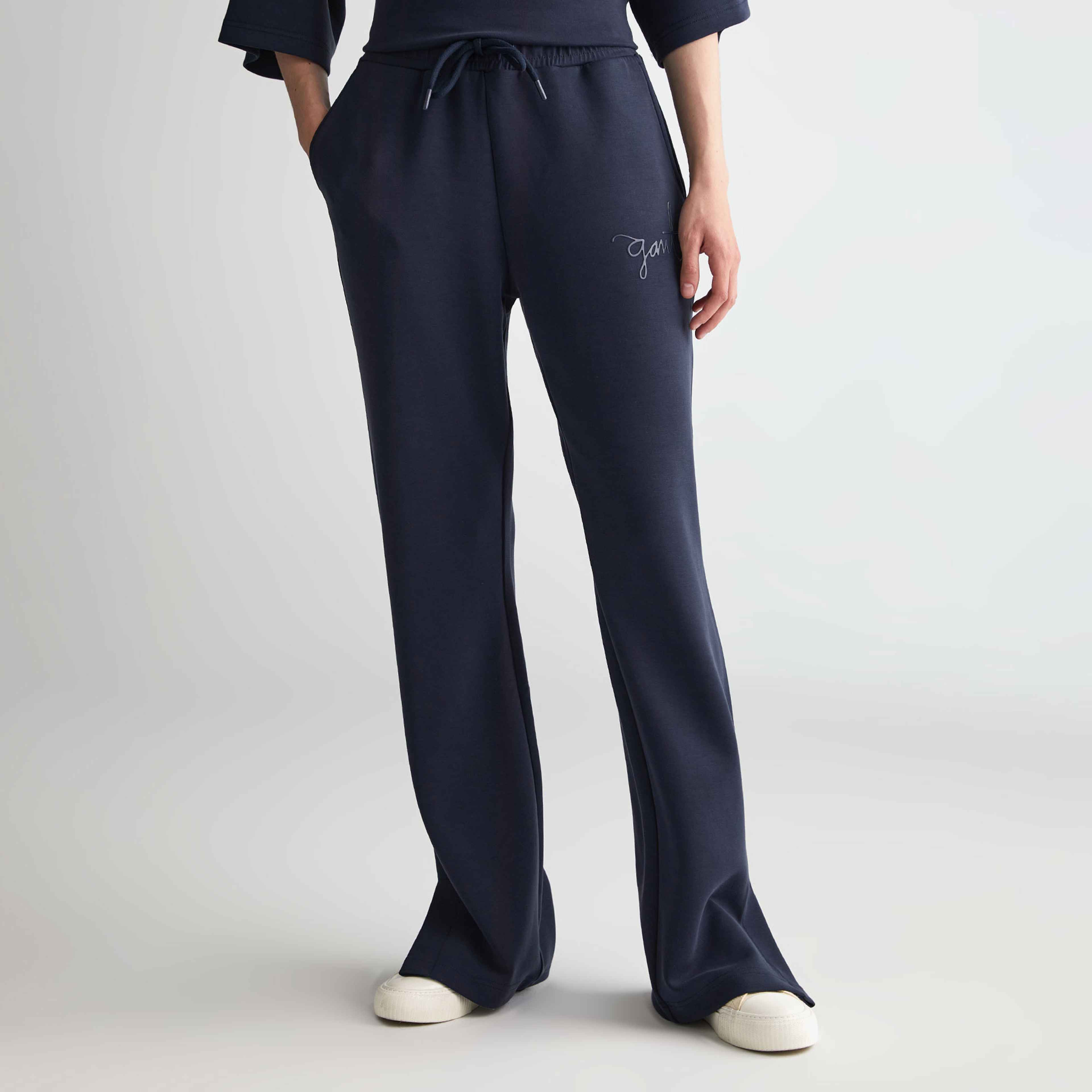 GANT Kadın Lacivert Regular Fit Eşofman Altı